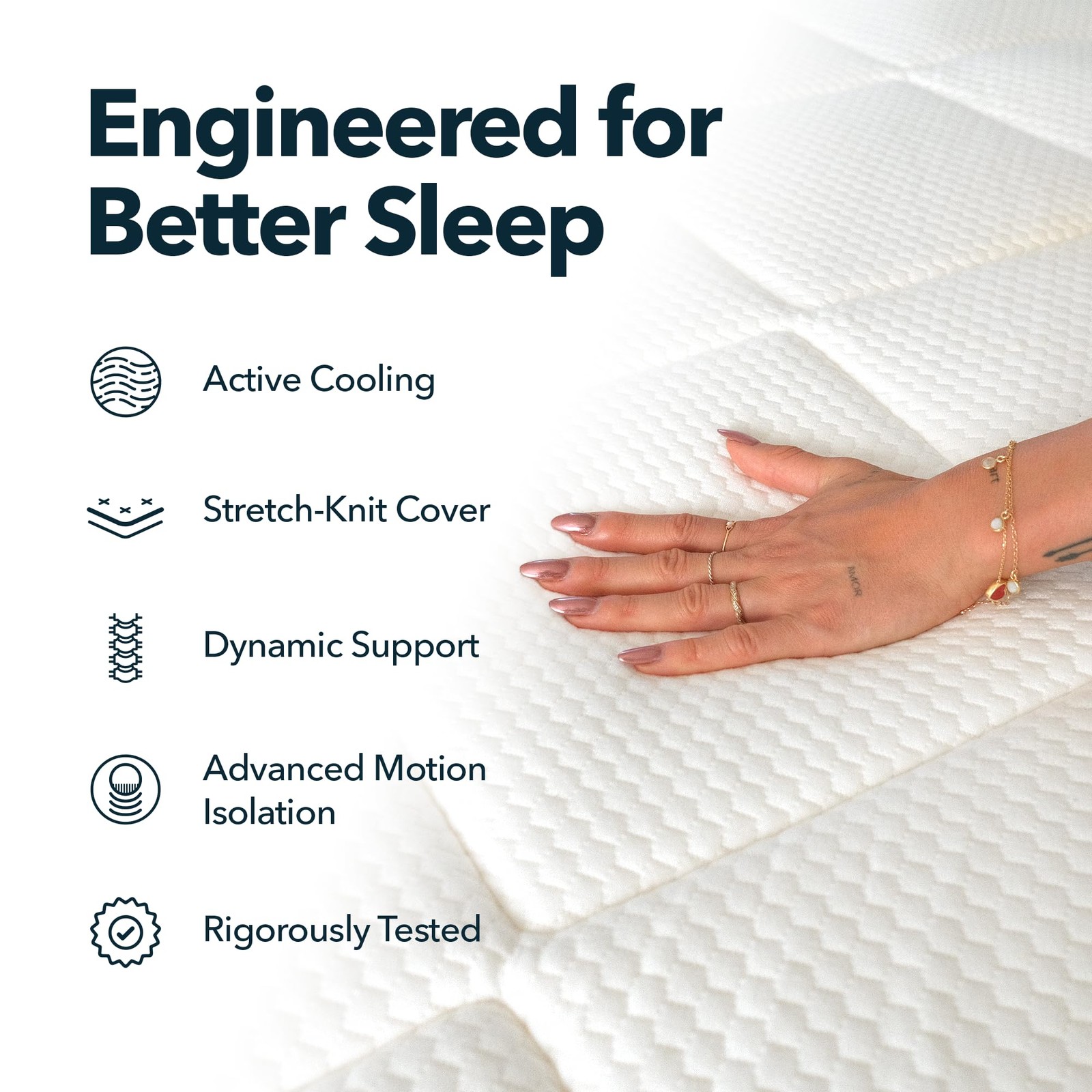 Luxe 6 Layer Queen Hybrid Mattress in a | Bed in a | Highest Density 13 Inch …