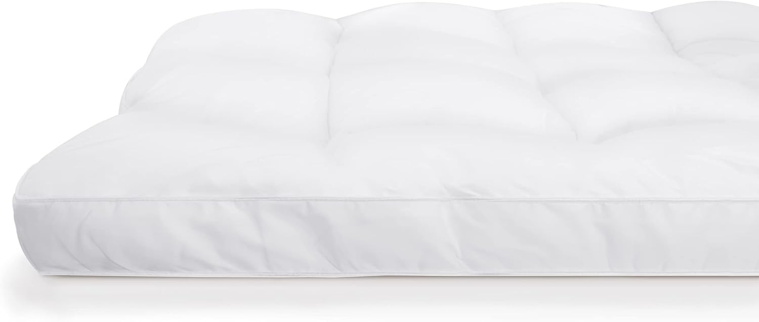 Down Illusion Soft Hypoallergenic 2 inch Pillowtop Simple Fit Mattress Topper