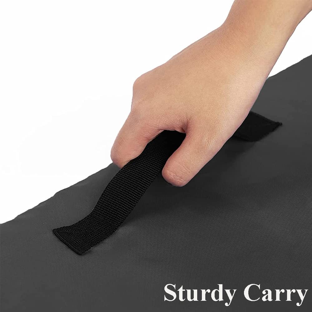 Tri-Fold Mattress Carry Case Bag Waterproof Foldable Memory Foam Narrow Twin …