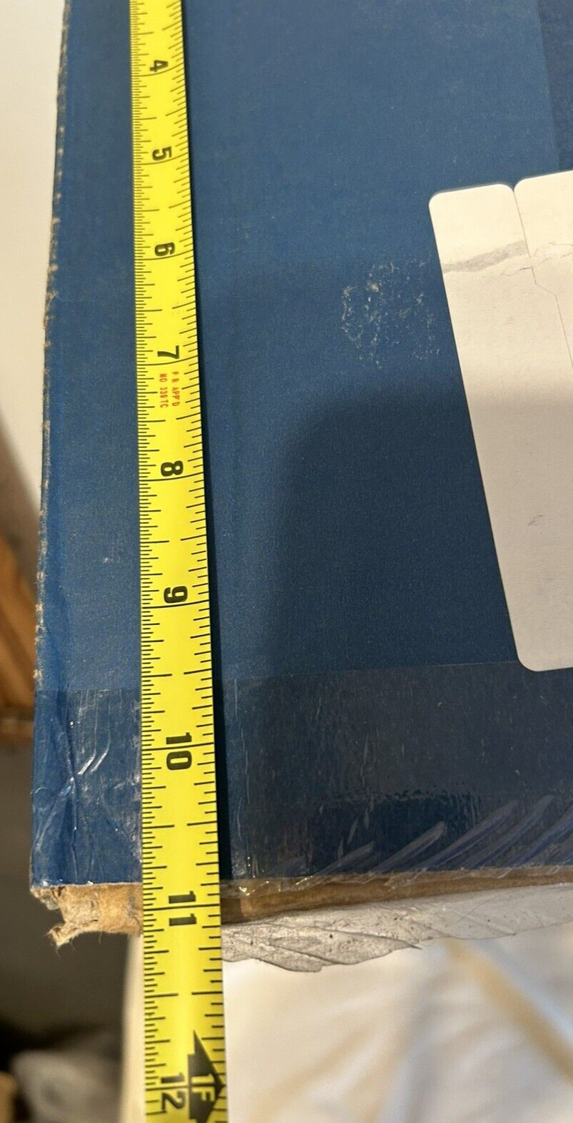 Mattress 2-Inch Ventilated Gel Memory Foam Topper Queen Blue New OPEN box