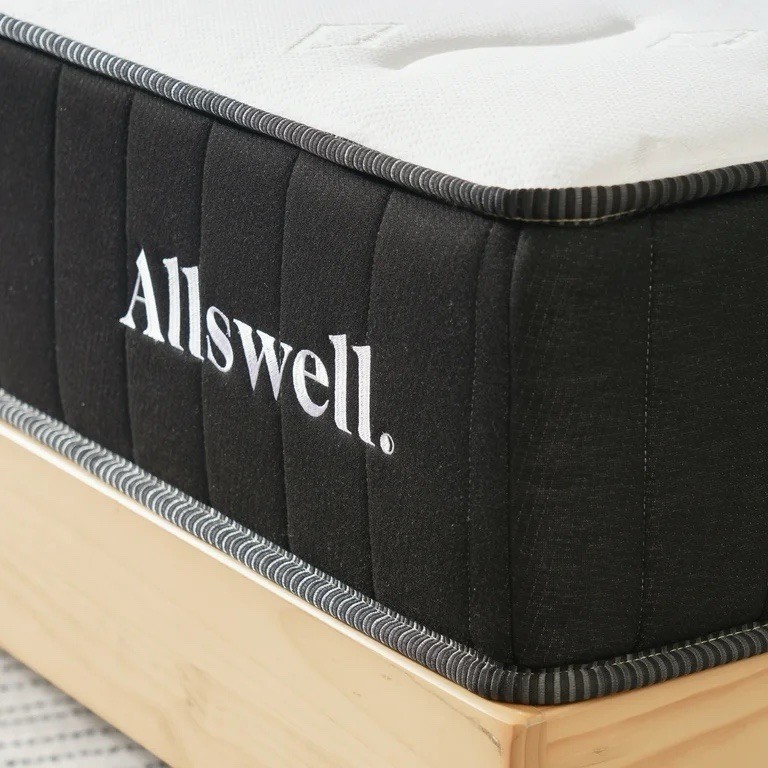 The Allswell 10″ Hybrid Mattress in a Box with Gel Memory Foam, Adult, Full