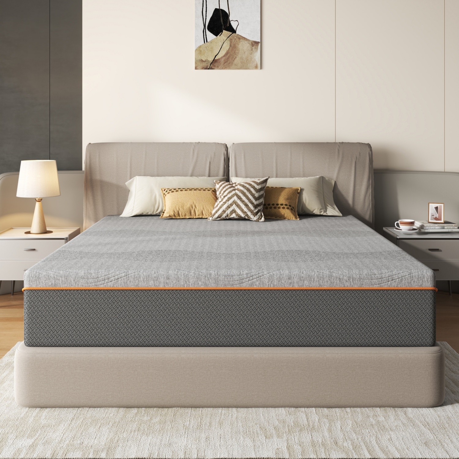 10″ Twin/Full/Queen/King Memory Foam Mattress Medium Soft CertiPUR-US Certified