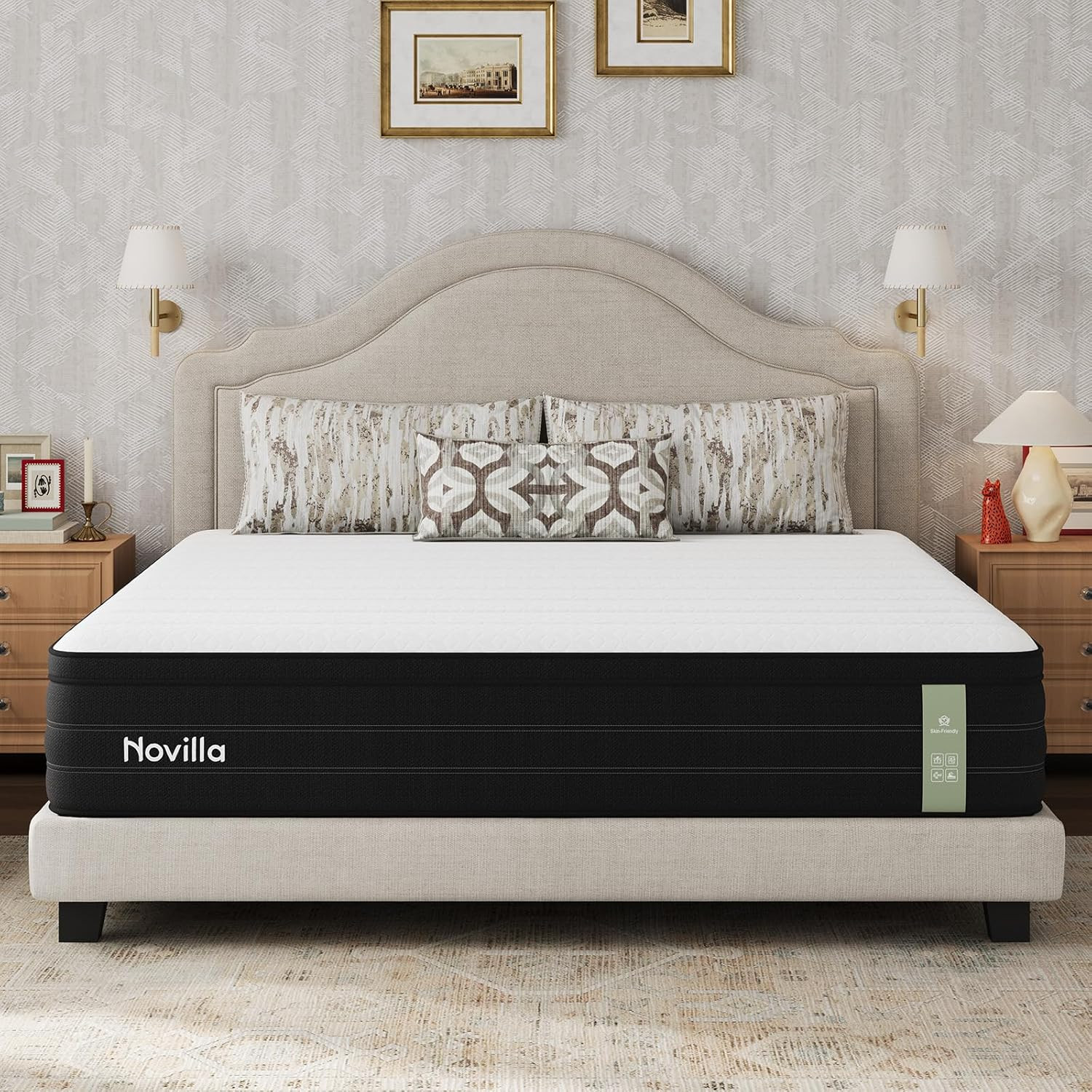 12″ Cooling Hybrid King Mattress with Gel Foam & Motion Isolation