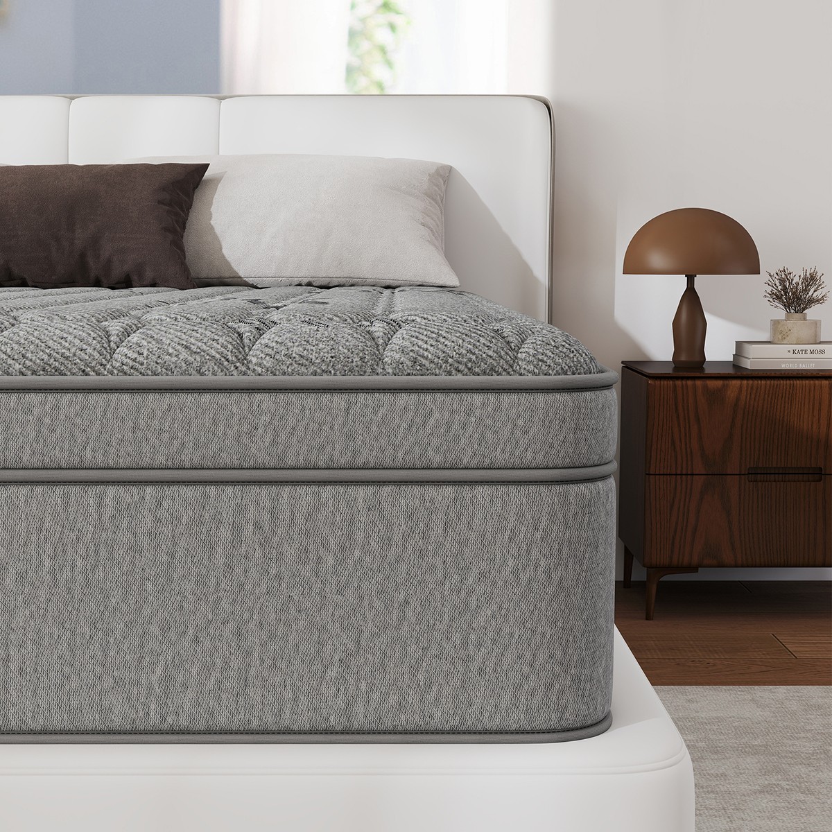 12/14 Inch Gel Memory Foam Hybrid Spring Mattress In A Box Twin Full Queen King