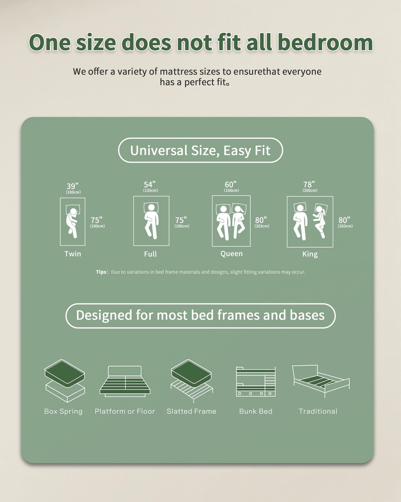 Twin Mattress 10 Inch Twin Size Mattresses – Memory Foam & Individually Pocke…