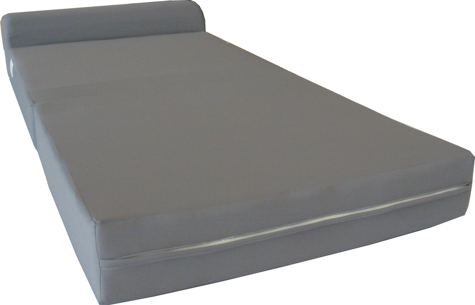 Sleeper Chair Folding Foam Beds Density 1.8 lbs, Full Size 6Hx36Wx70L, Gray