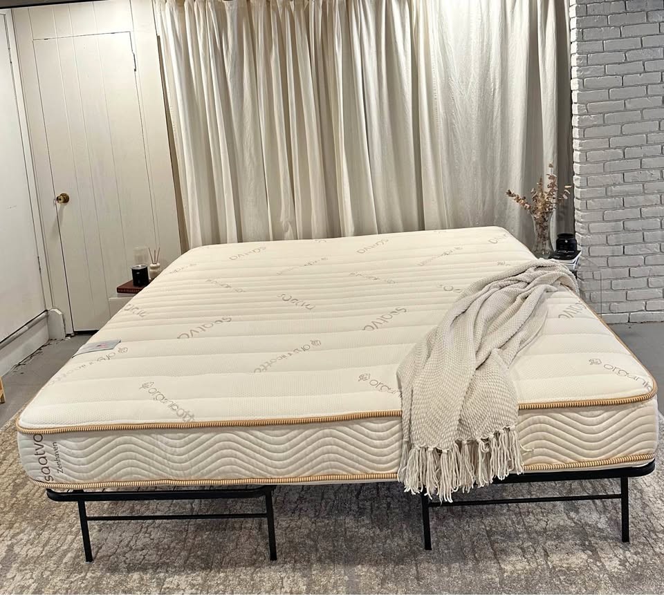 Saatva Zenhaven Natural Latex Mattress ORGANIC Dual Firmness KING