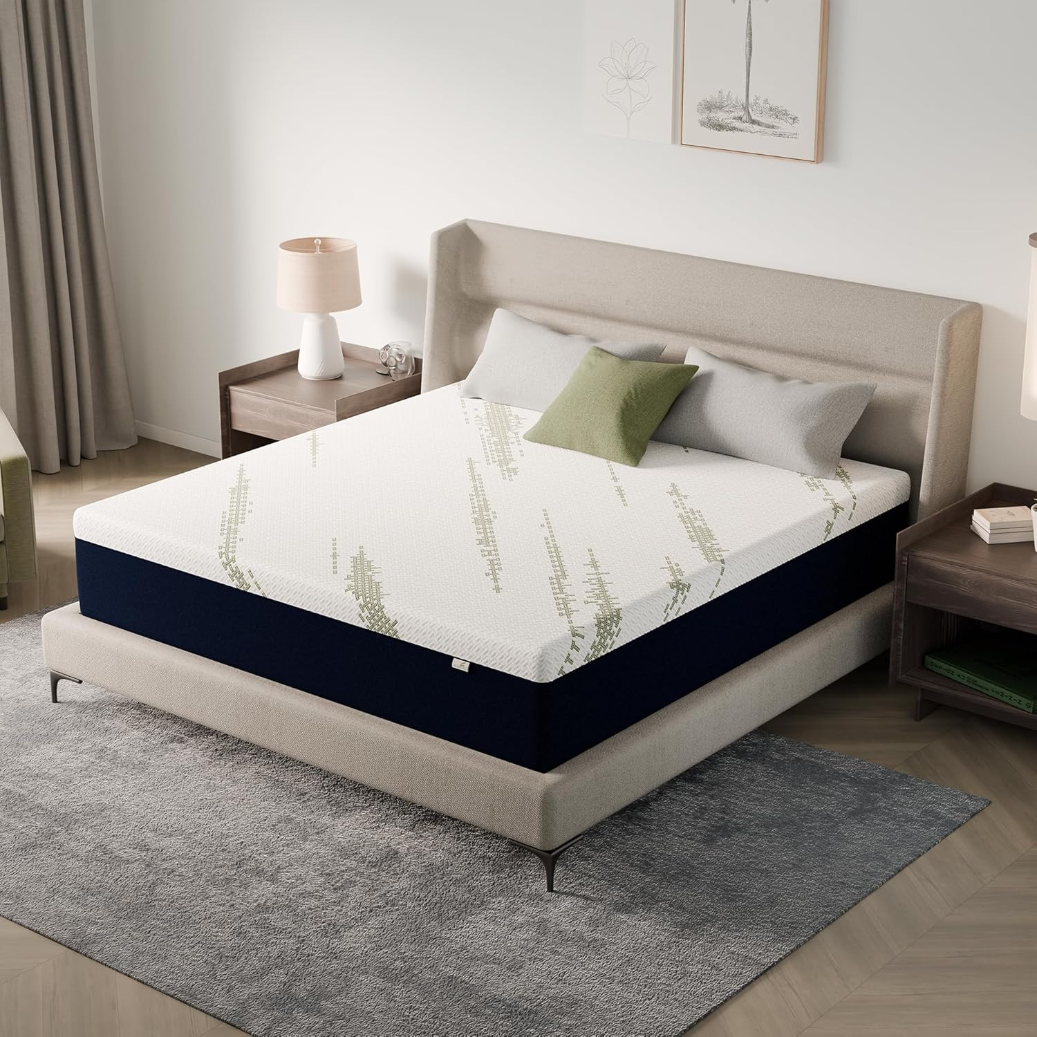 Full Size Mattress 10-Inch for Sleep Cooler – Cooling Gel Memory Foam Mattress w