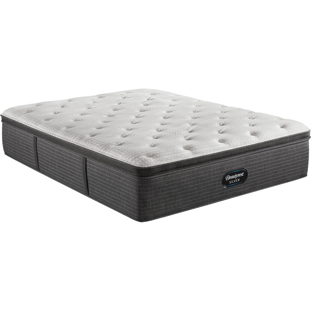 Simmons Beautyrest Silver Plush Pillow Top Queen 16″ Mattress – 700810113-1050