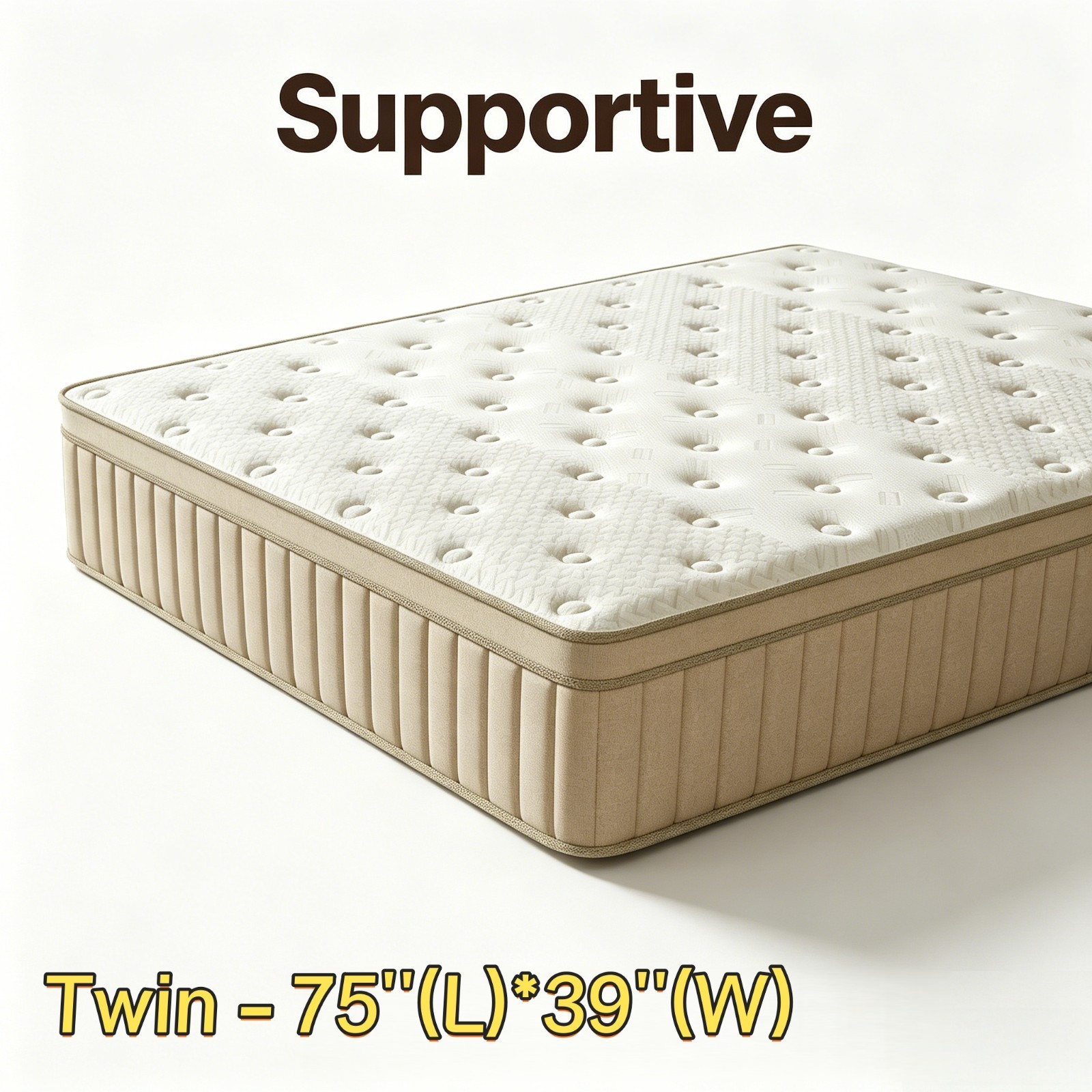 10/12/14″ Hybrid Mattress in a Box Gel Memory Foam MattressTwin Full Queen King