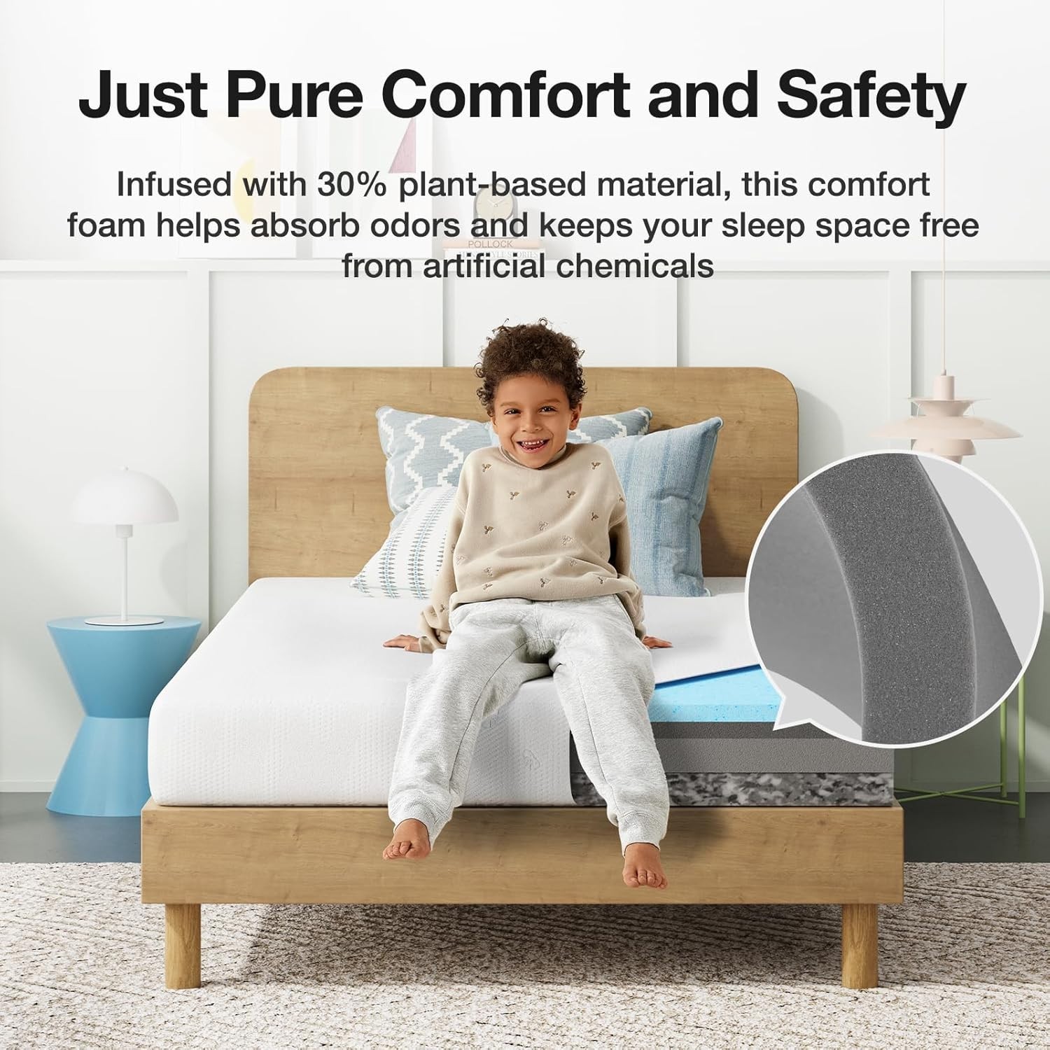 Twin Mattress, 6 Inch Twin Bed Mattress for Kids, Gel Memory Foam Mattresses …