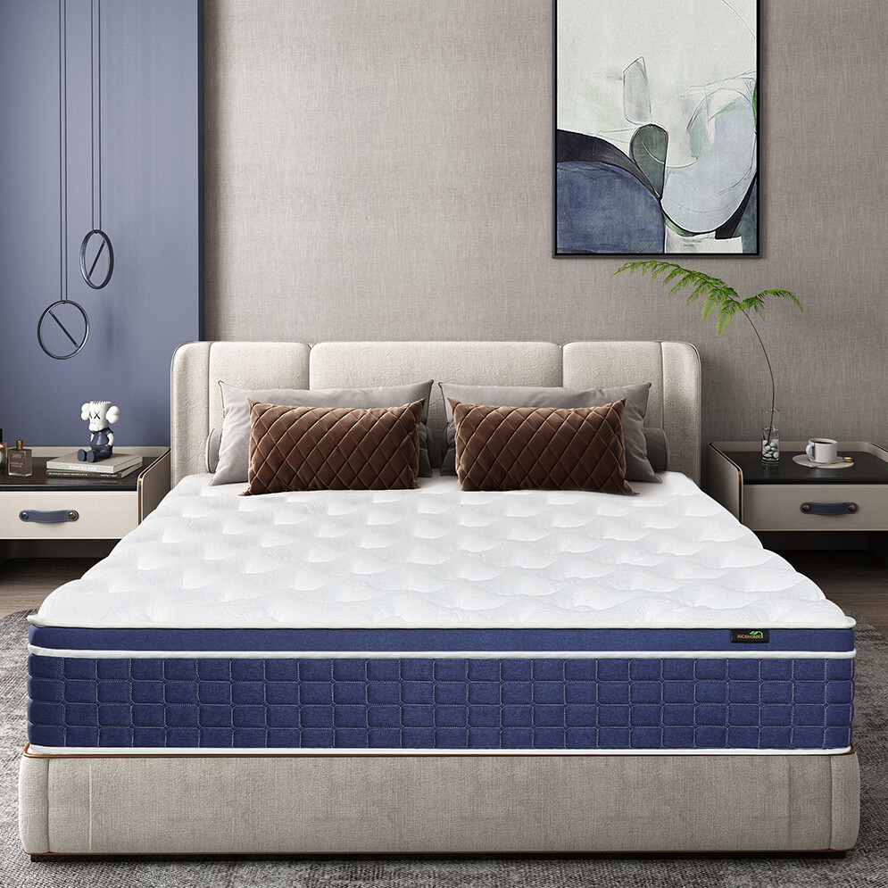 14/12 Inch Twin Full Queen King Size Mattress Memory Foam Spring Bed-in-a-Box