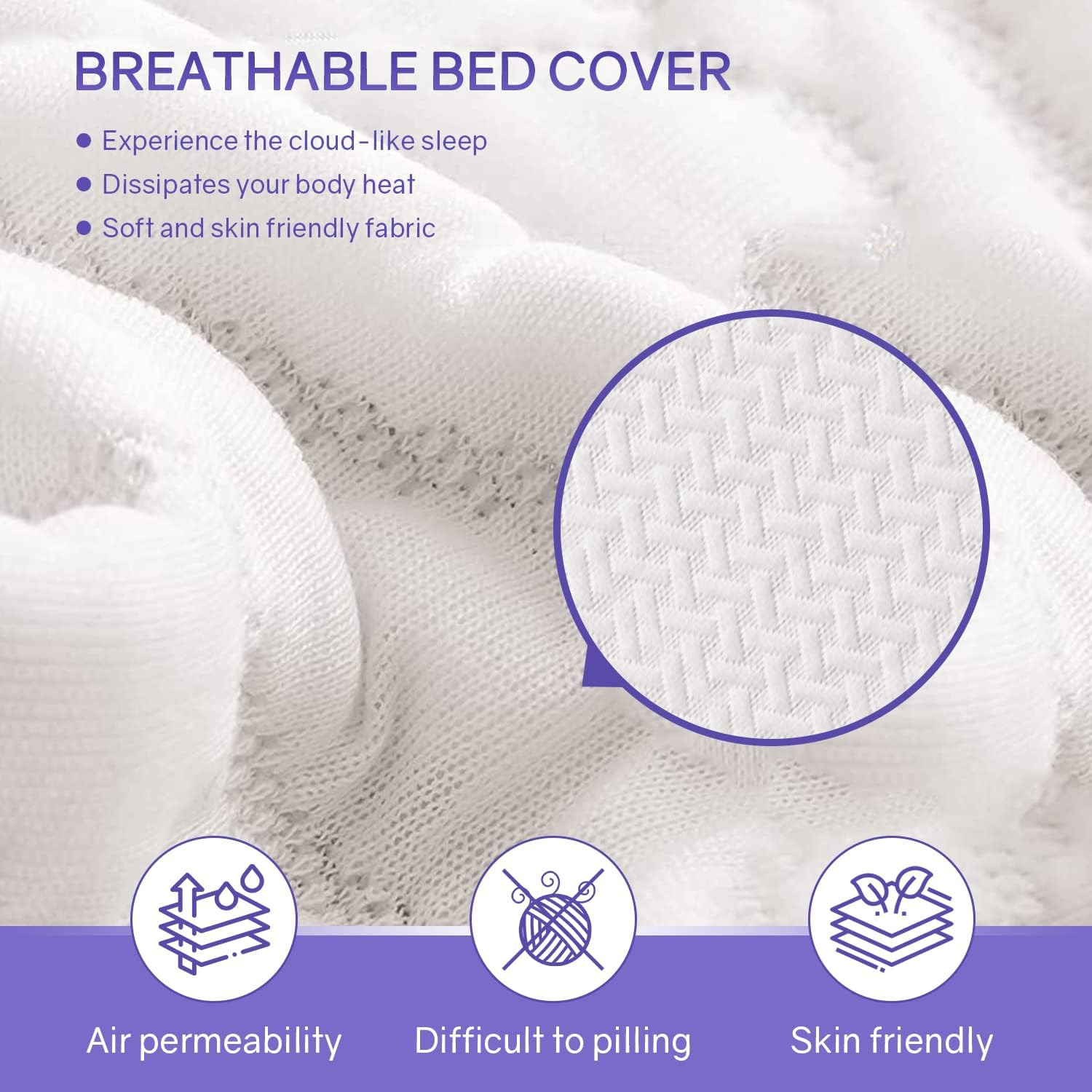 Bed Gel Memory Foam Mattress Pressure KING Breathable CertiPUR-US Certified 6″