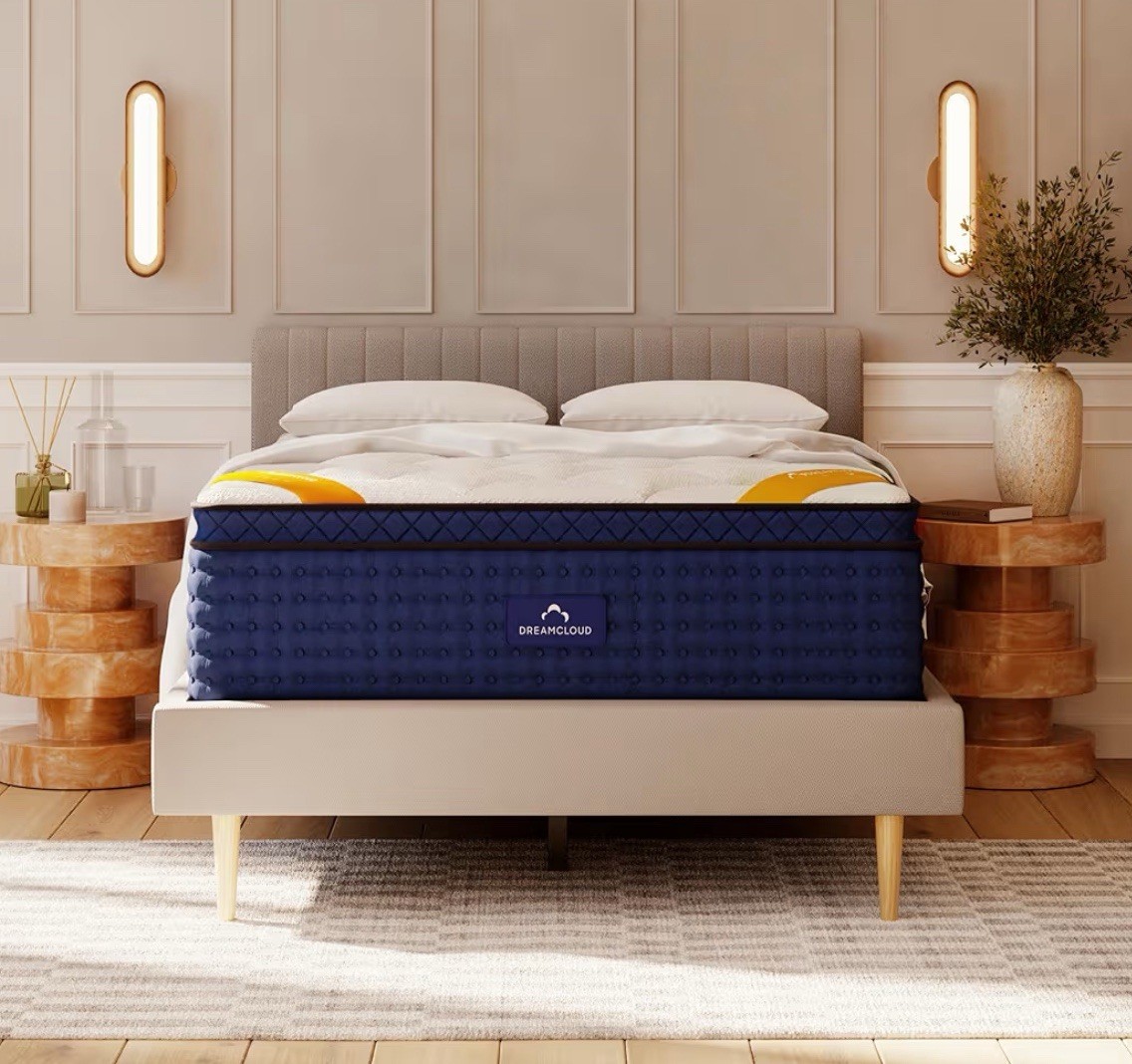 DreamCloud Premier Rest 16″ FULL Mattress – Luxury Hybrid Memory Foam