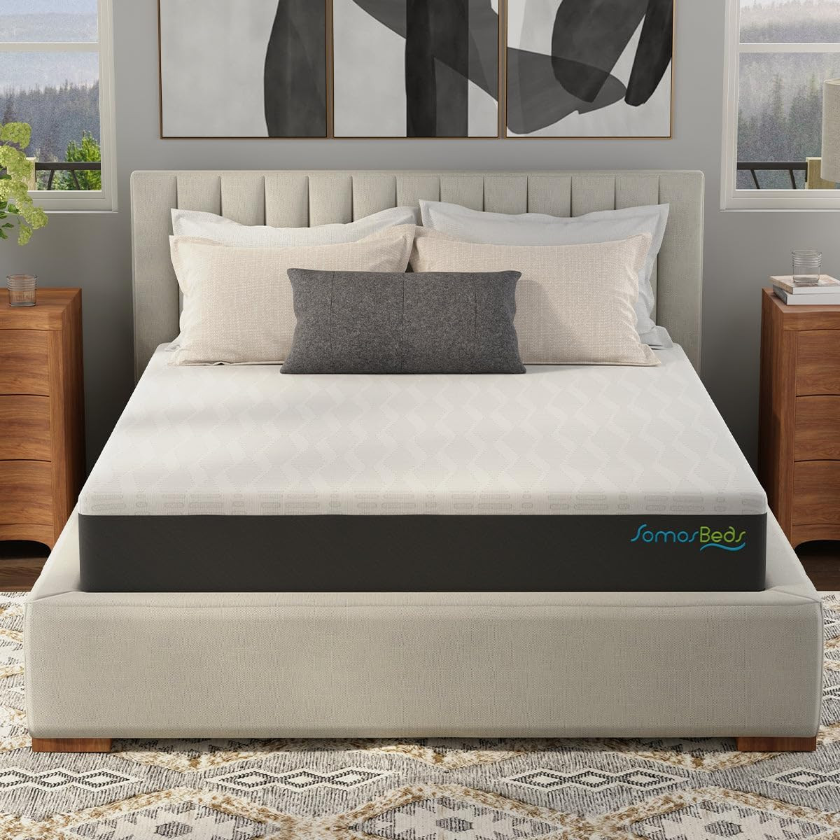10-Inch Twin Gel Memory Foam Mattress – Medium Firm, Easy to Ship in a Box