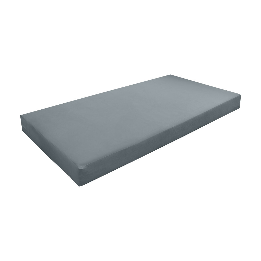 Knife Edge 8″ Twin-XL 80x39x8 Velvet Indoor Daybed Mattress |COVER ONLY|-AD347