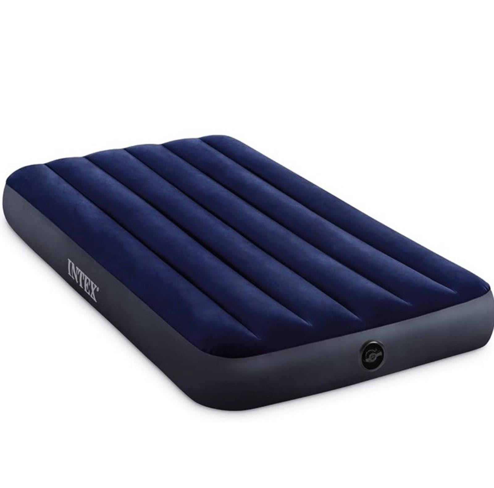 Air Mattress: Fiber-Tech – Twin Size -10in Intex 64757E Dura-Beam