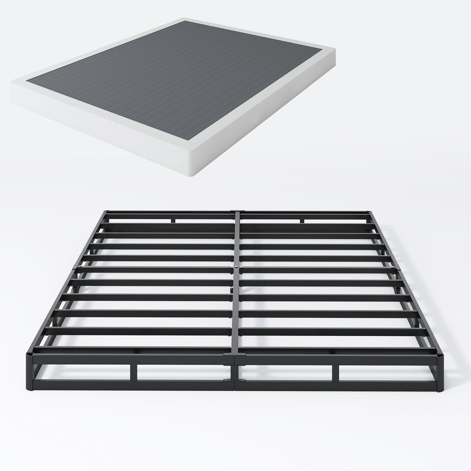 Box Spring Full 3 Inch Heavy Duty Low Profile Metal Box Springs Full Bed Home