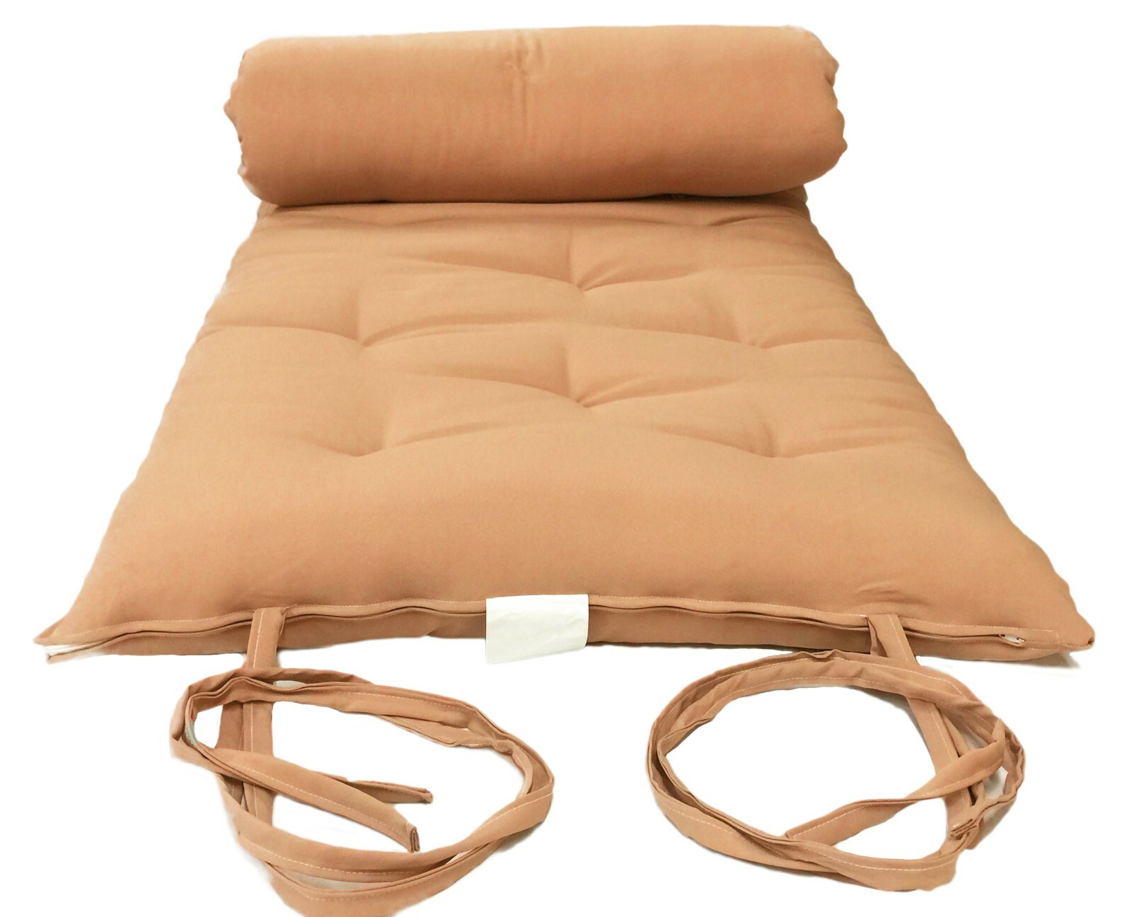Full Cotton/Foam Floor Mattresses, Shikifuton Mats 3 x 54 x 80, Peach