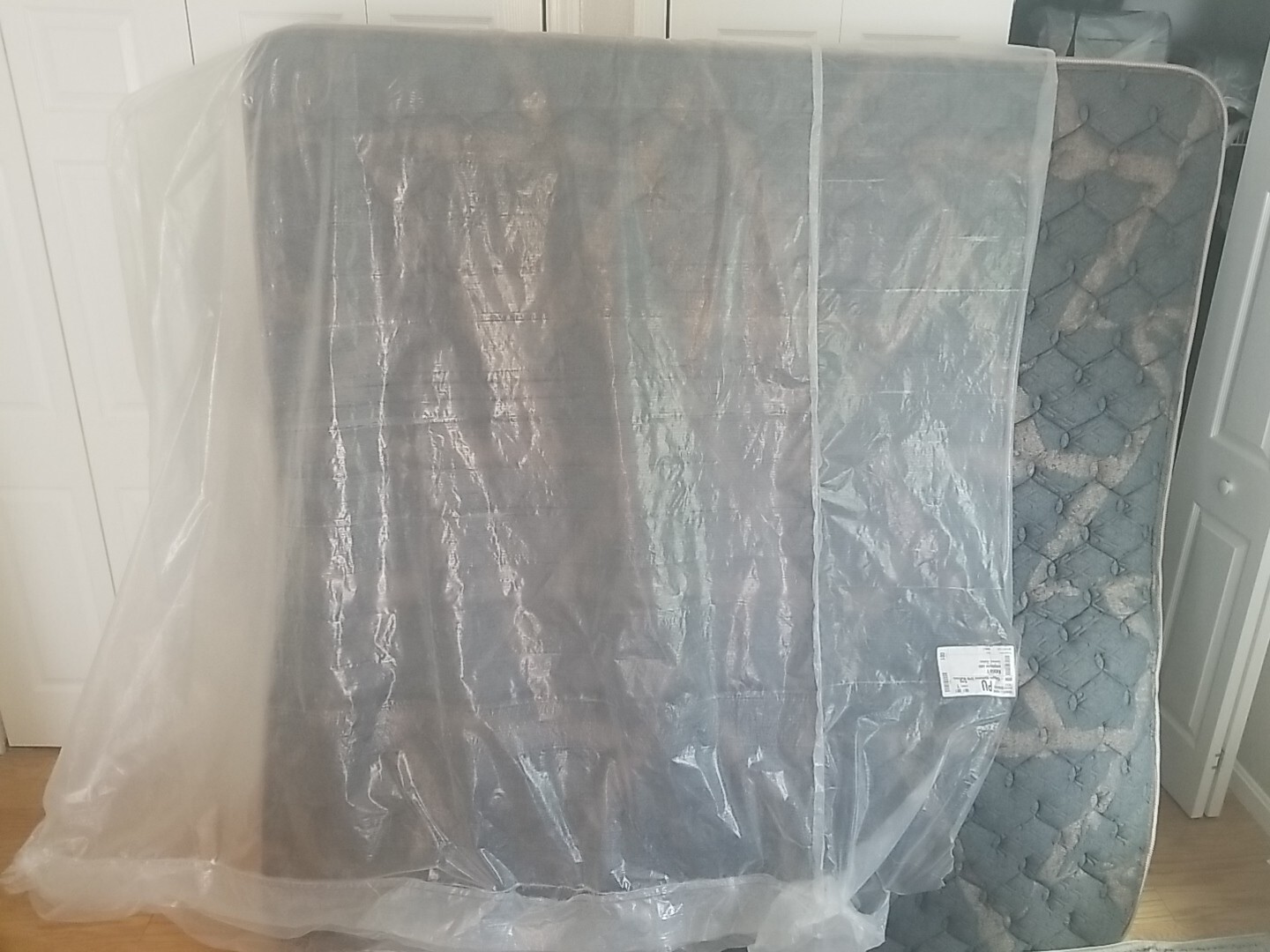 King Size Copper Radiance XFM Came In Plastic Wrap-Black With Gold Patterns