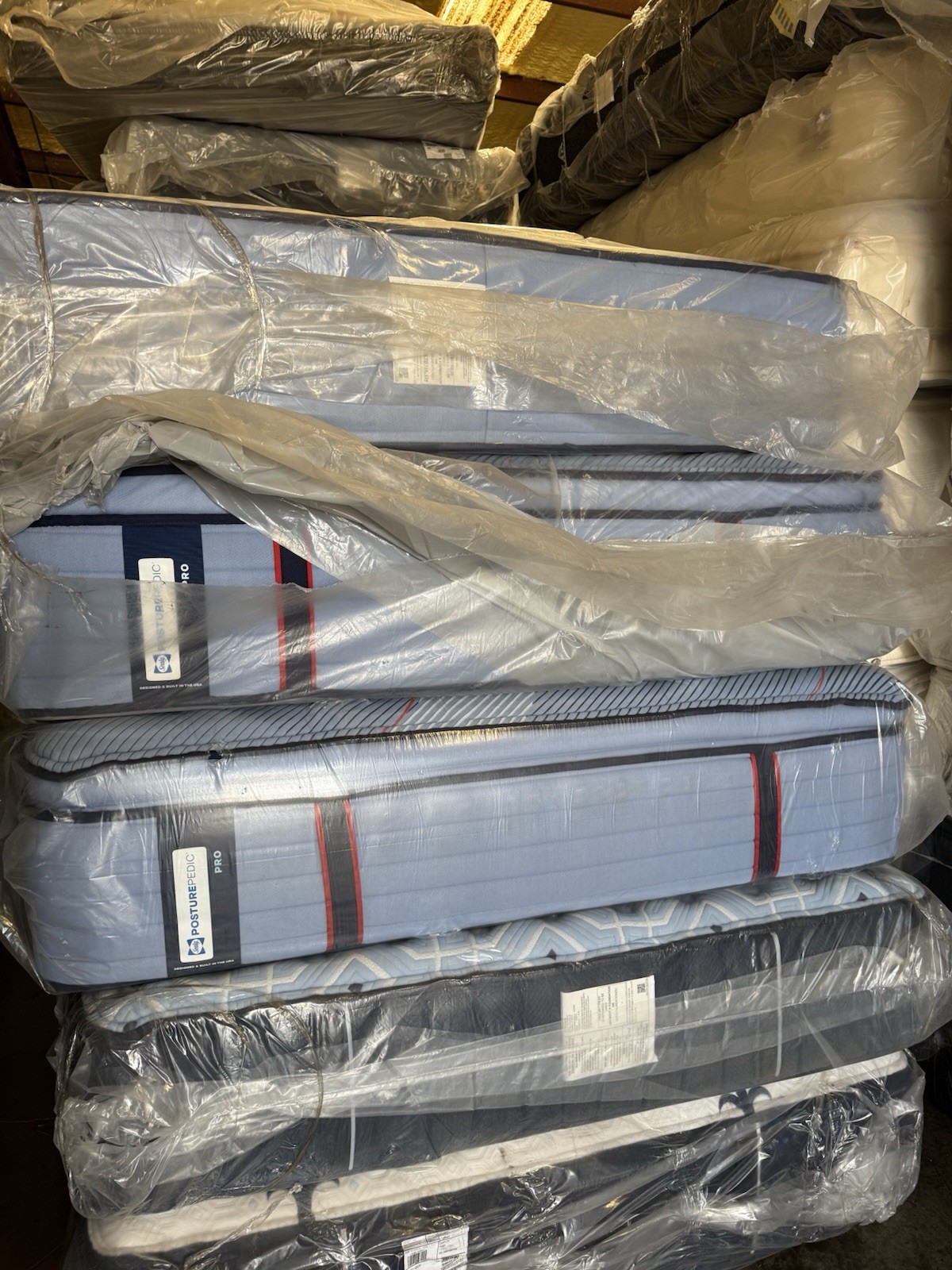 Sealy Posturpedic West Hill 15 Medium Euro Pillow Top Mattress New