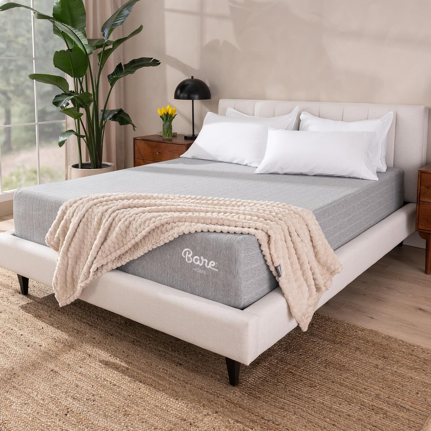 Extra Thick Queen Memory Foam Mattress – Firm Support & 100 Night Trial