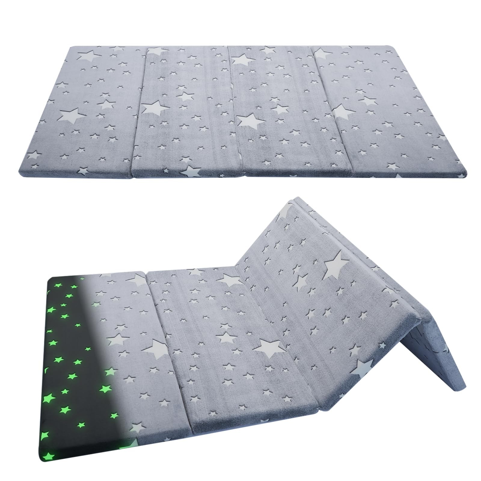 Floor Mattress, Play Mat Muscle Mat Large 6×4 FT, Thicken Foam Futon Mattress…