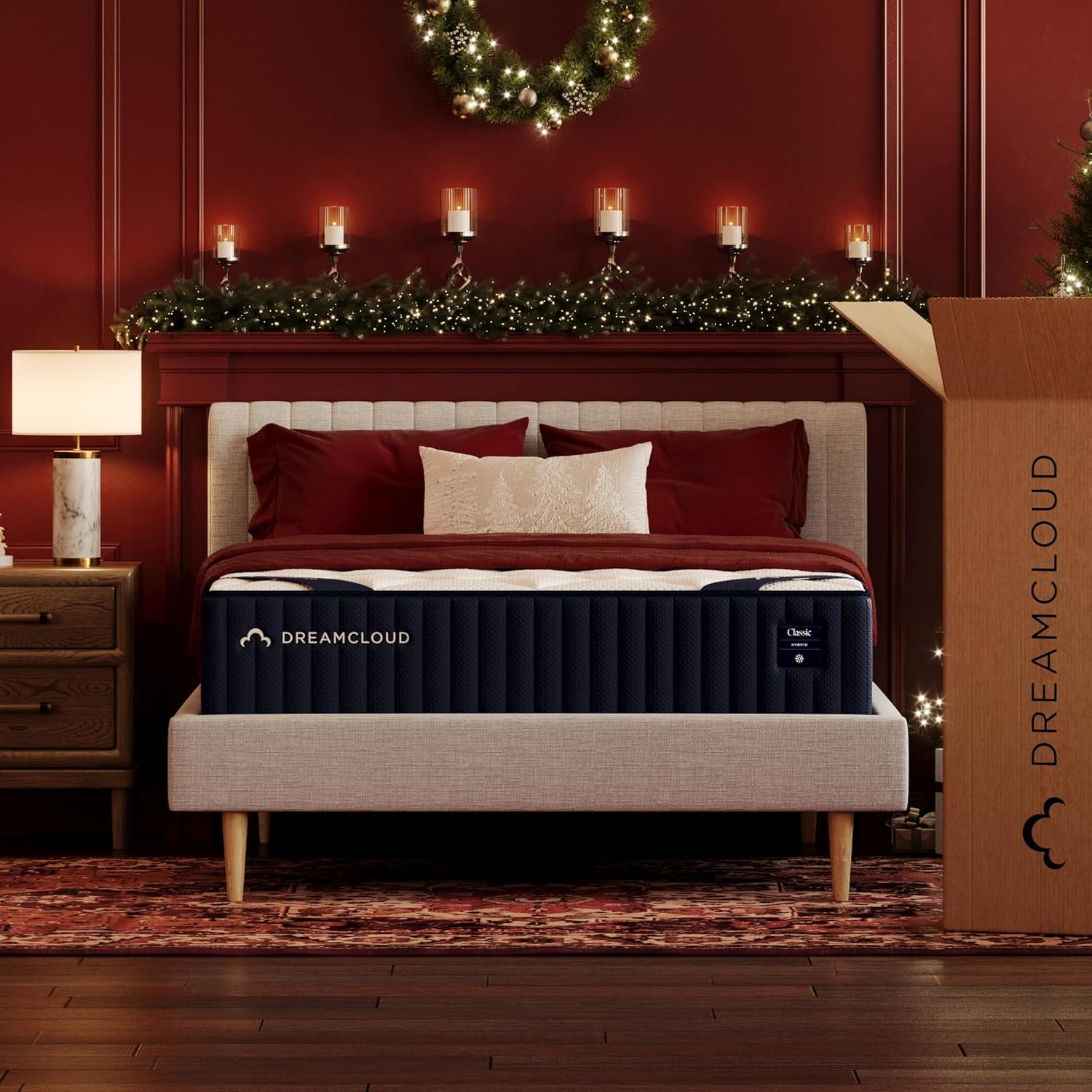 Luxury 12″ Queen Hybrid Gel Memory Foam Mattress – 365 Night Trial & Warranty