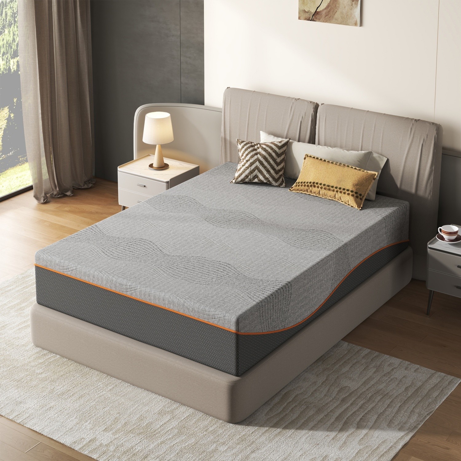 12″ Twin/Full/Queen/King Memory Foam Mattress Medium Soft CertiPUR-US Certified