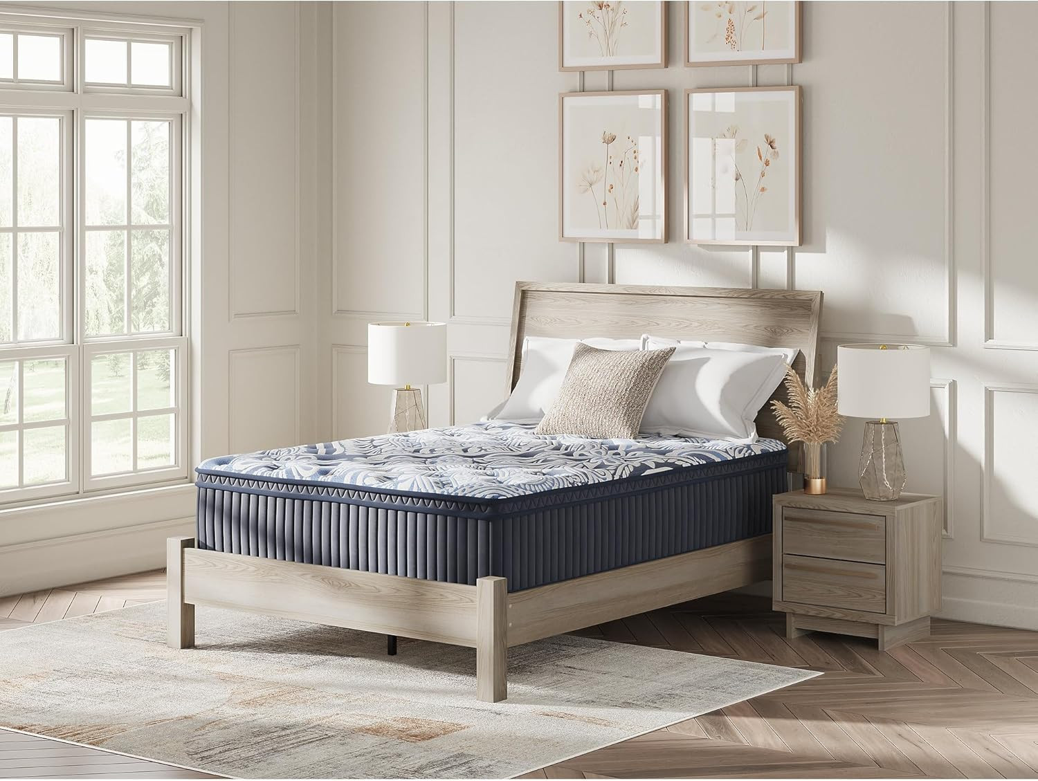Plush Luxe 2.0 California King Hybrid Gel Latex Mattress with Edge Support