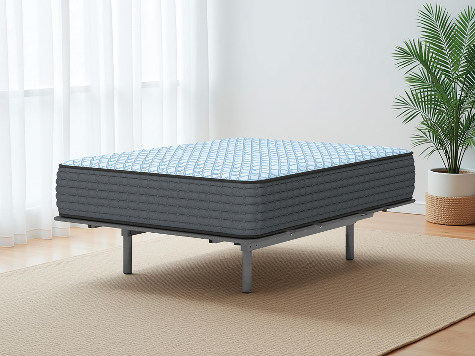 Signature Design by Ashley Destin Cove 14 Inch Firm Twin Mattress, Ultra Firm