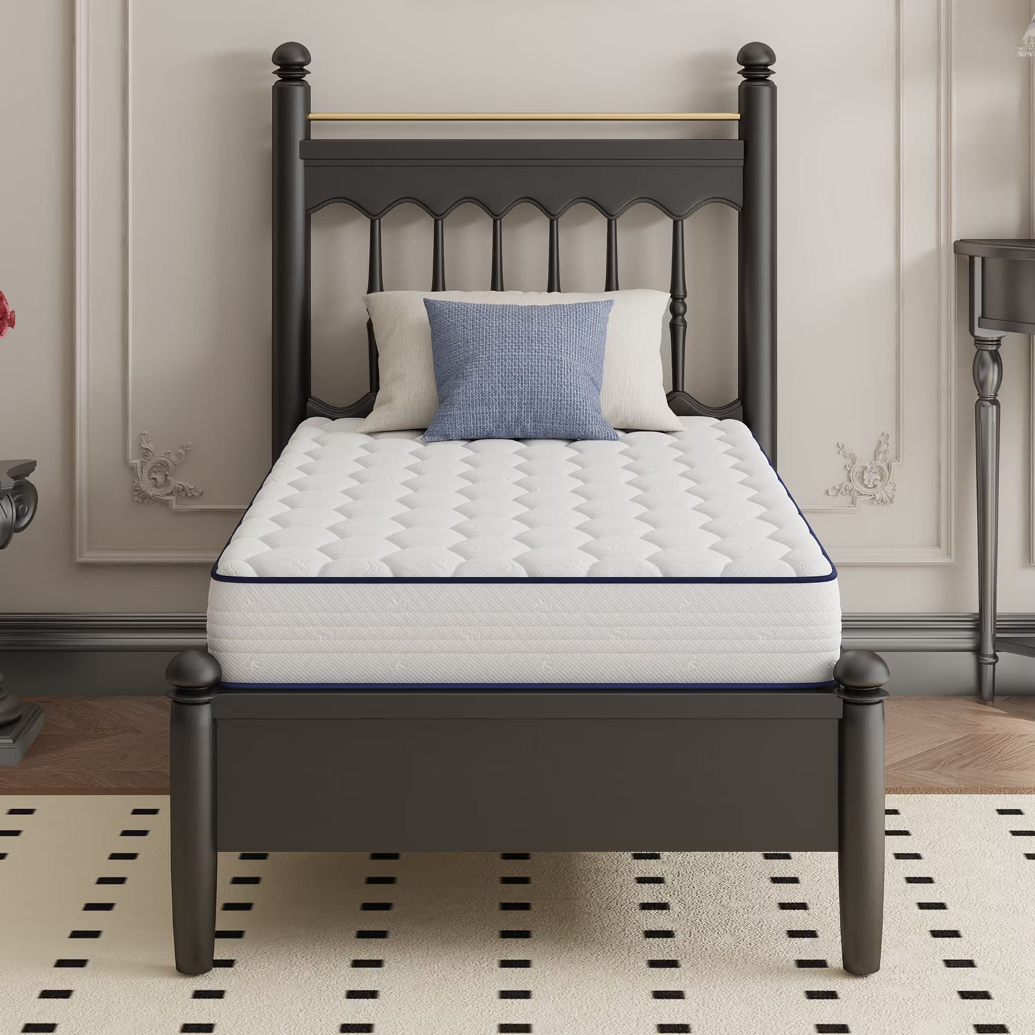 Pearl 6″ Twin Size Medium Adult Supportive Innerspring Mattress