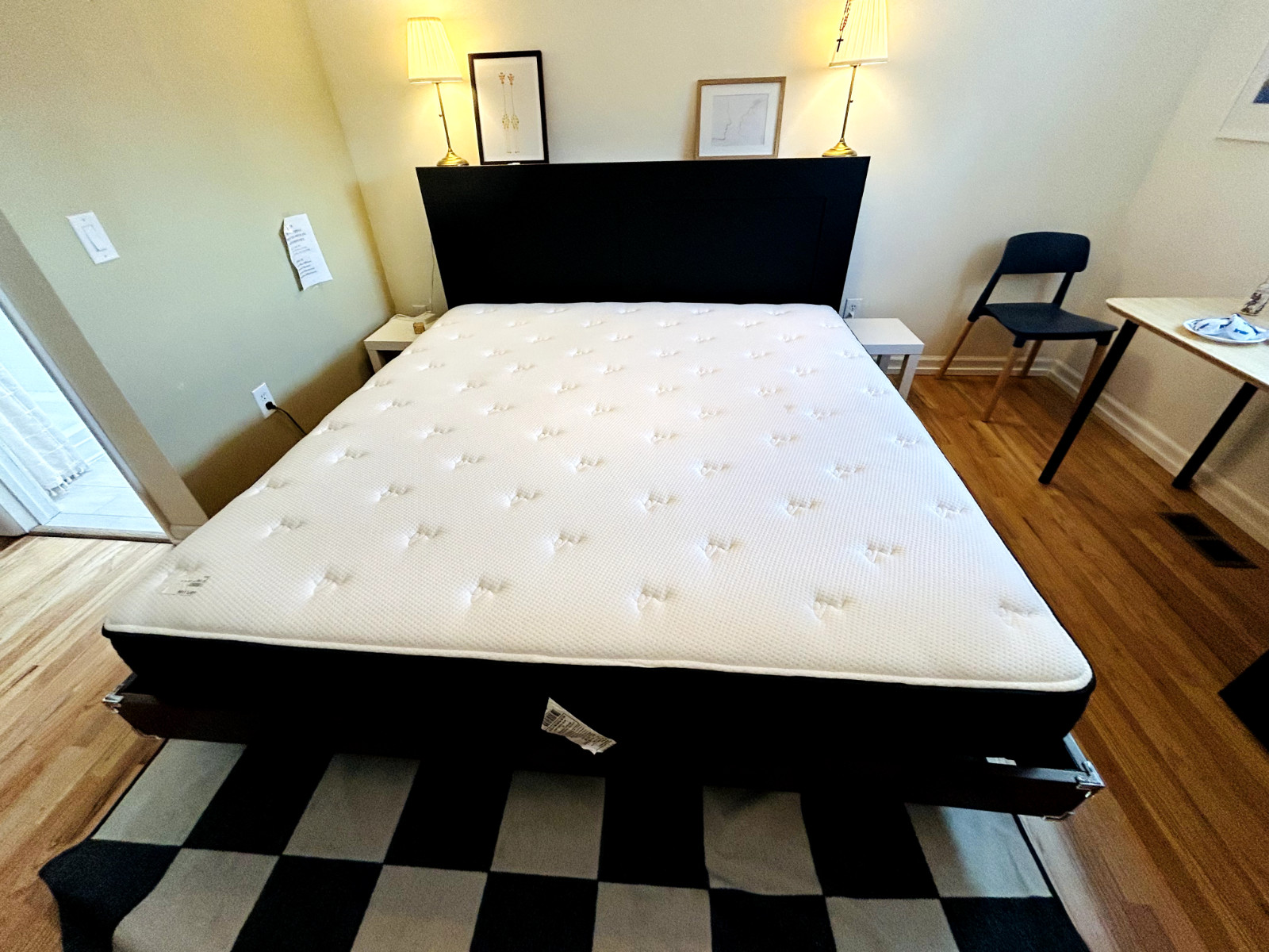 PLANK King size mattress (firm) (76 x 80″)