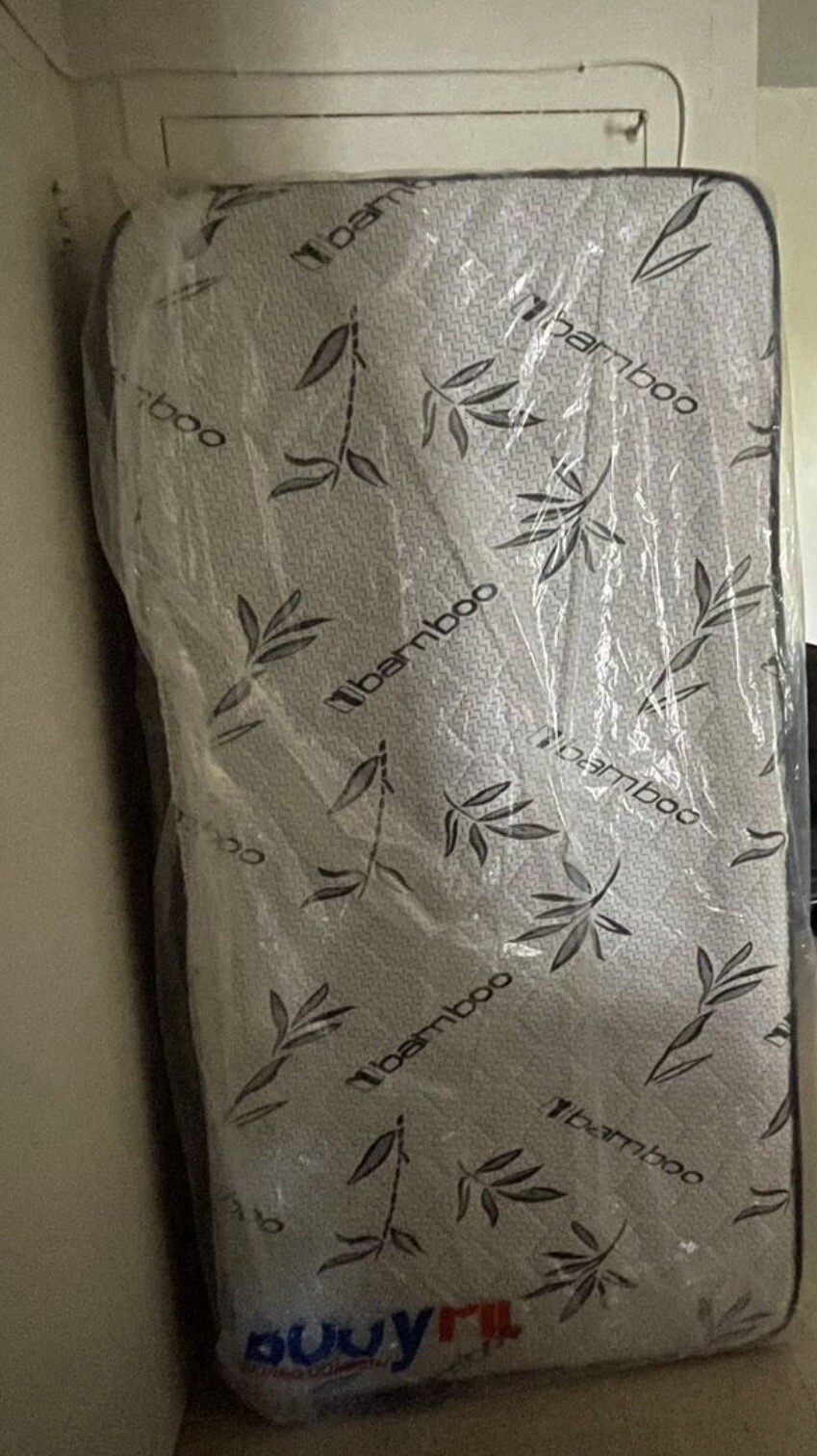 Mattress TWIN XL BAMBOO MATTRESS 8inch Fits 2 Ppl Measure PickUp Once Money Hits