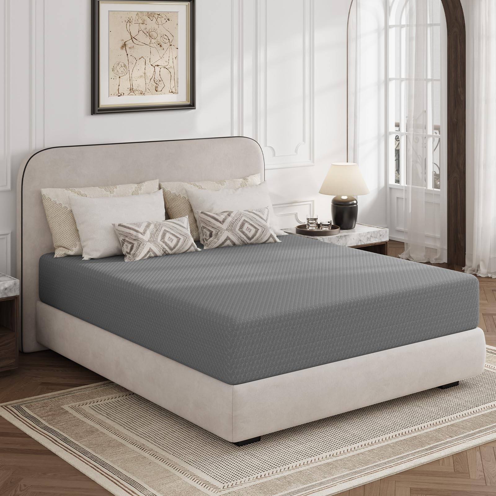 Full Mattress, 12 Inch Full Size Memory Foam Mattress for Cool Night Sleep & …