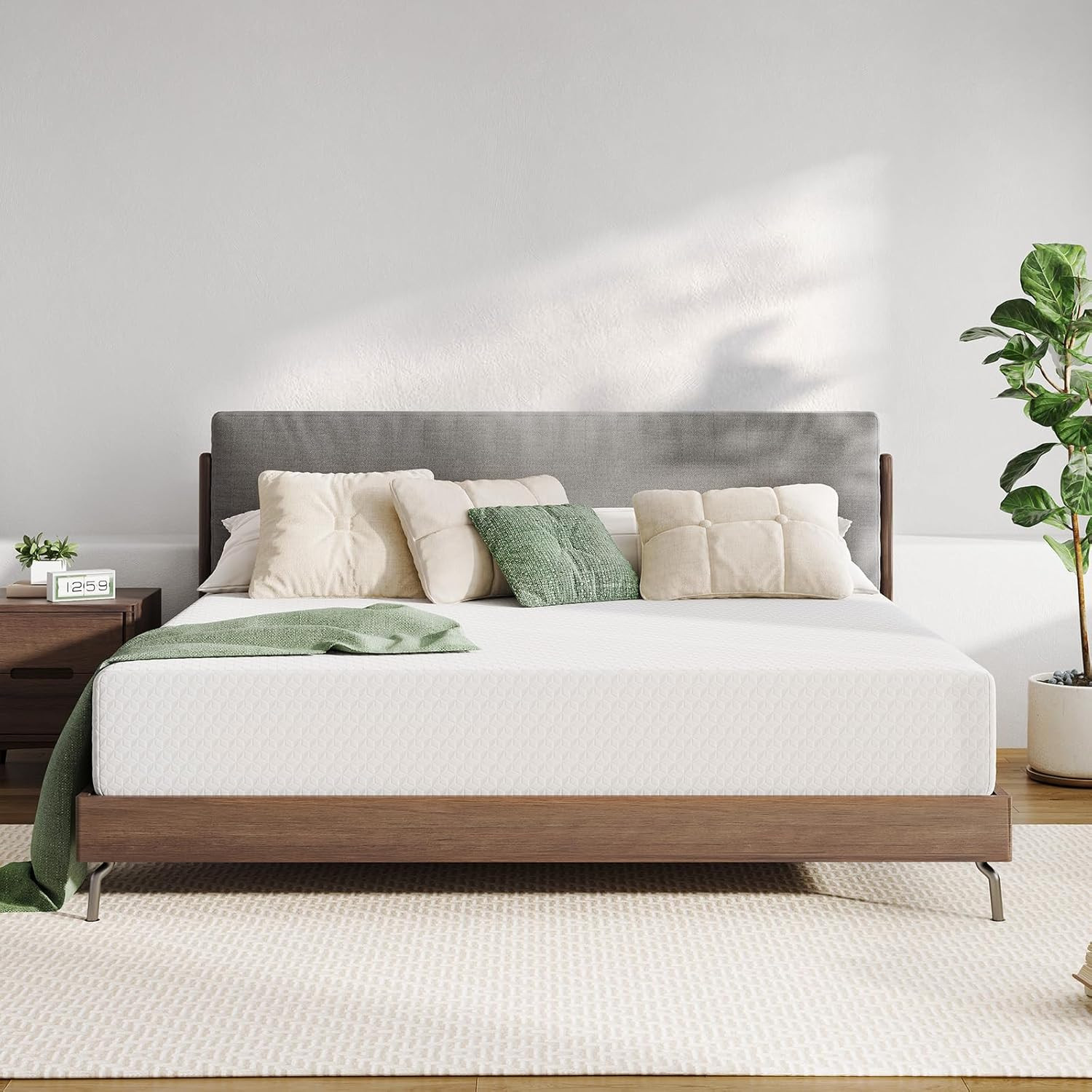 Full Mattress, 12 Inch Full Size Memory Foam Mattress with Comfort Foam for Pres