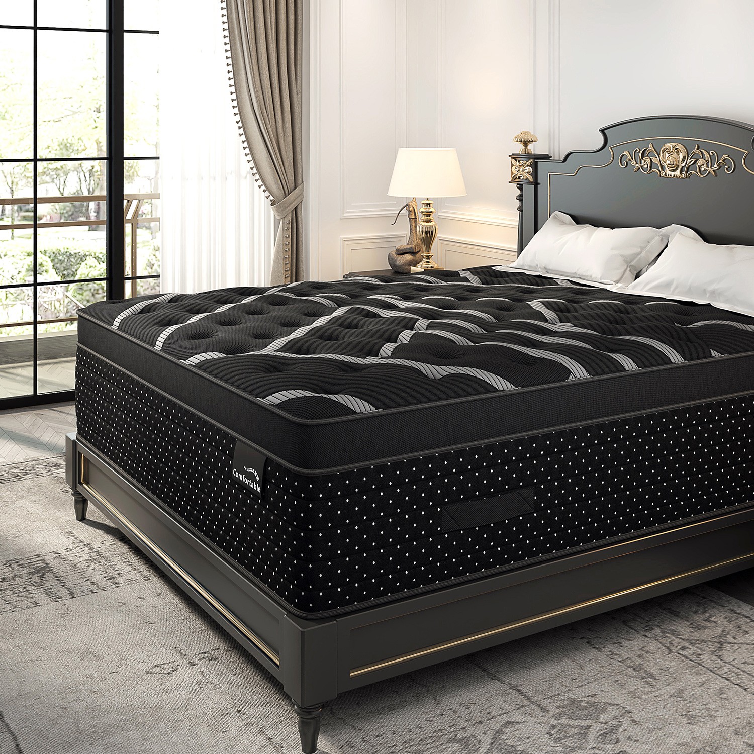 12/14Inch Hybrid Bed Mattress Twin Full Queen King Gel Memory Foam Innerspring