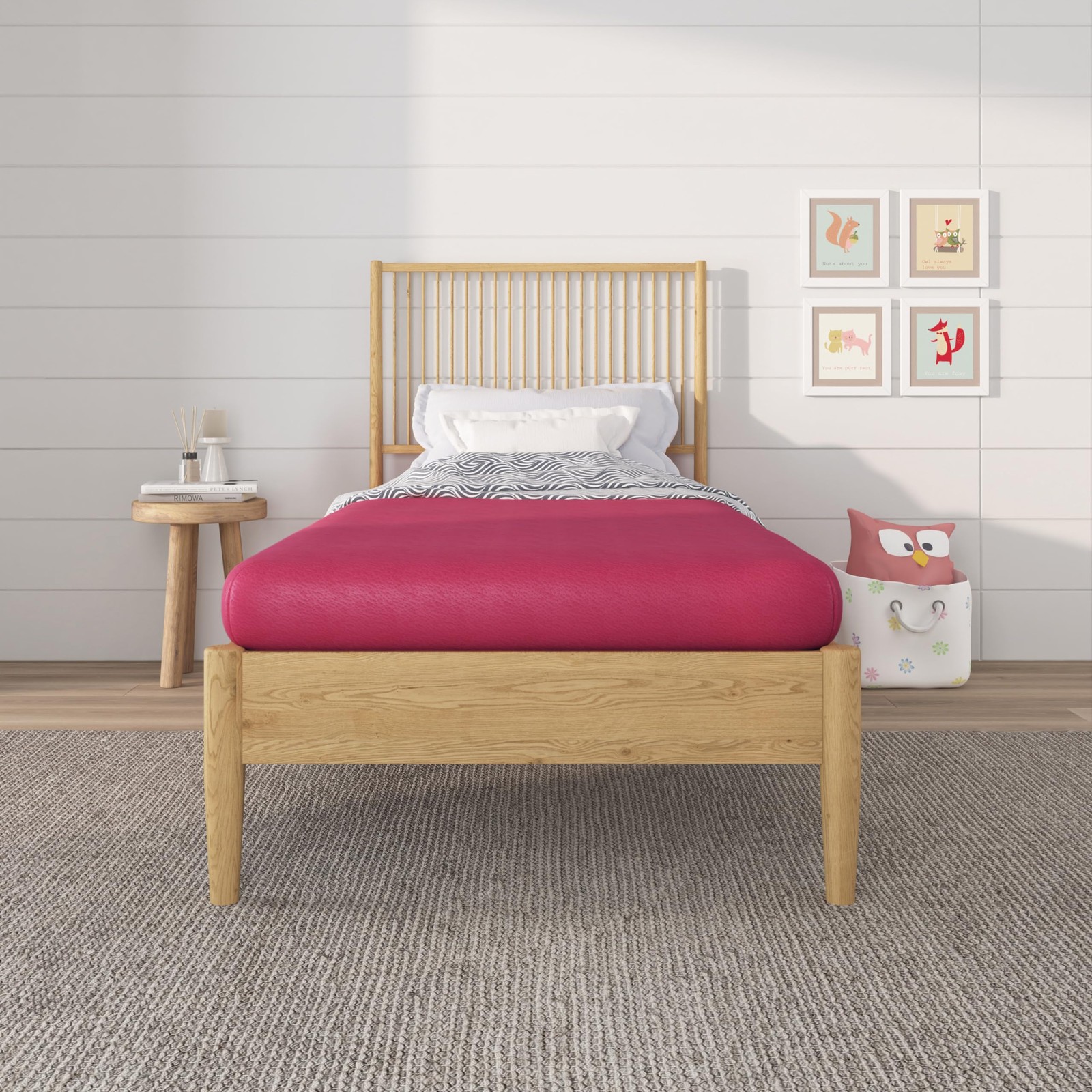 NapQueen 5 Inch Twin Memory Foam Mattress, Medium Feel, CertiPUR-US Certified…