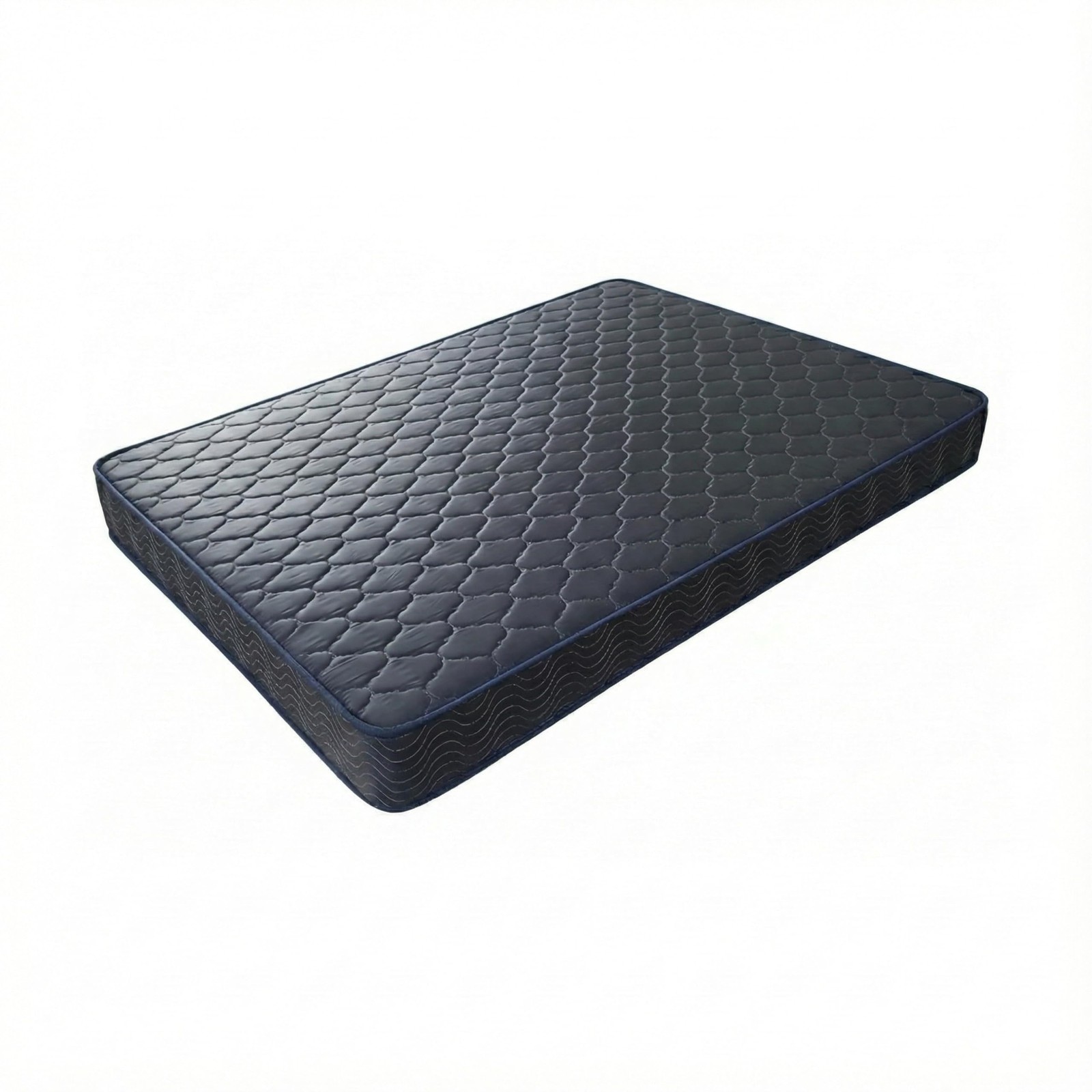 6-Inch Water-Resistant High-Density Foam Mattress Made in USA with Stylish Di…
