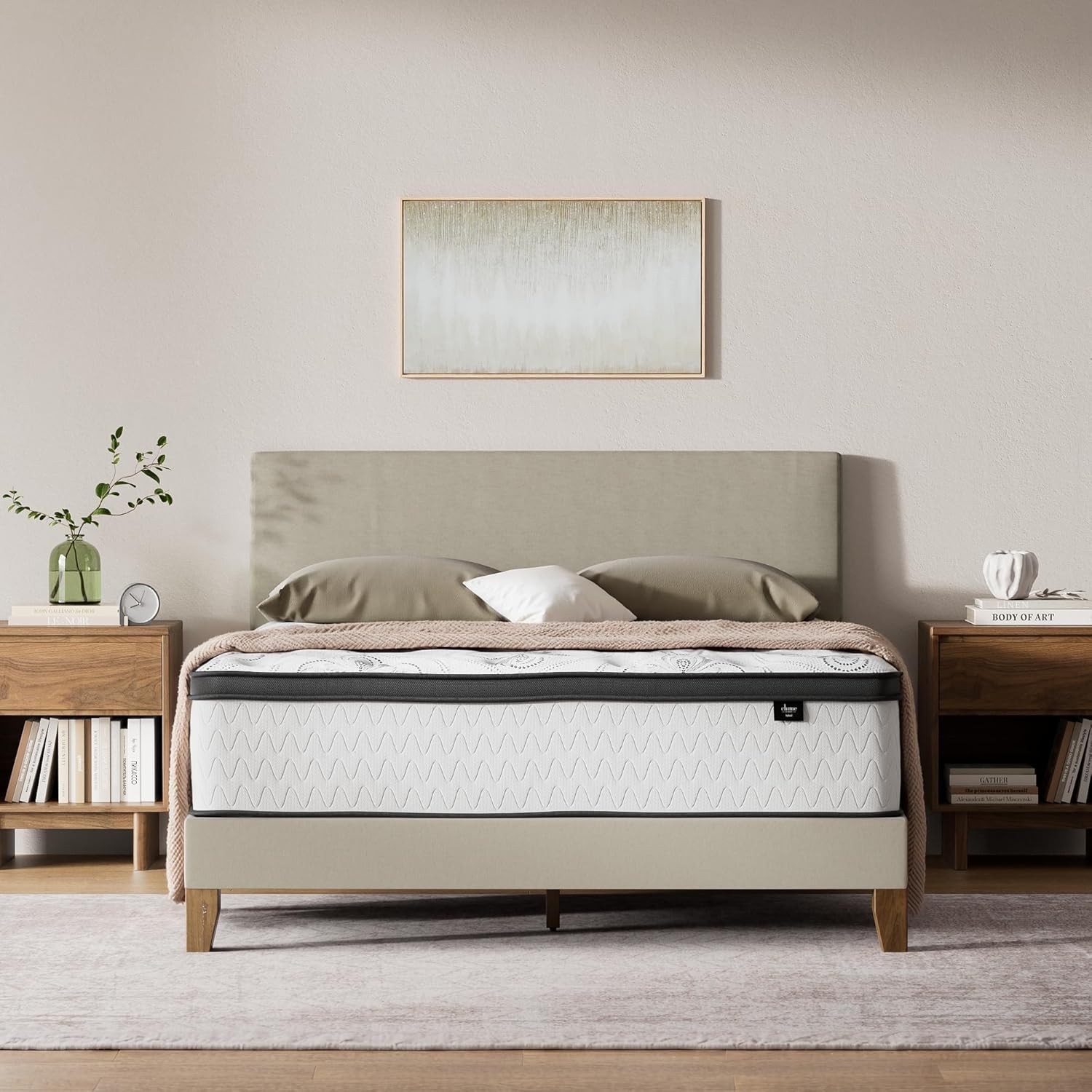 Ashley Chime 12 Inch California King Hybrid Mattress