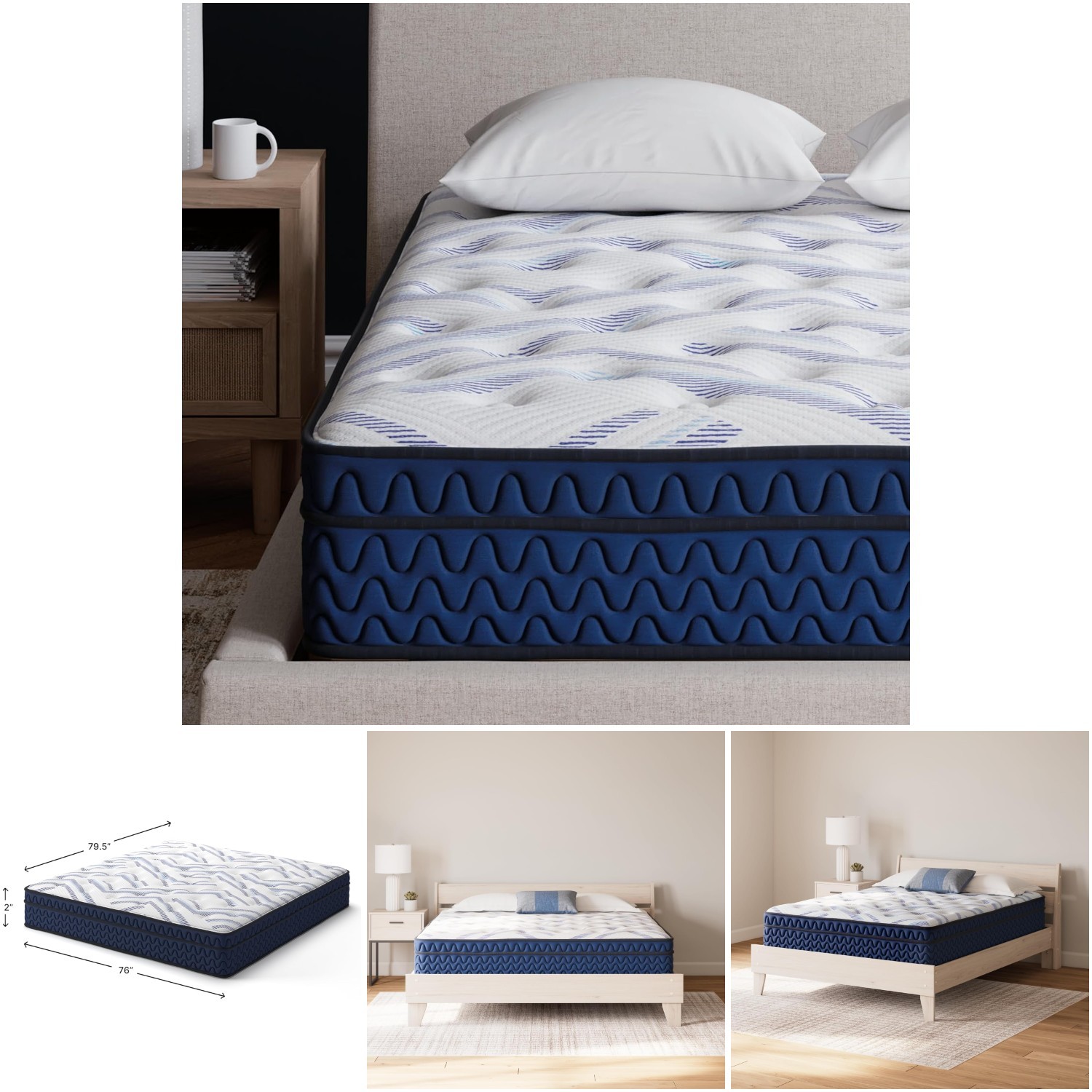 12 Inch Medium Plush Cooling Gel Memory Foam Mattress Pressure Relief