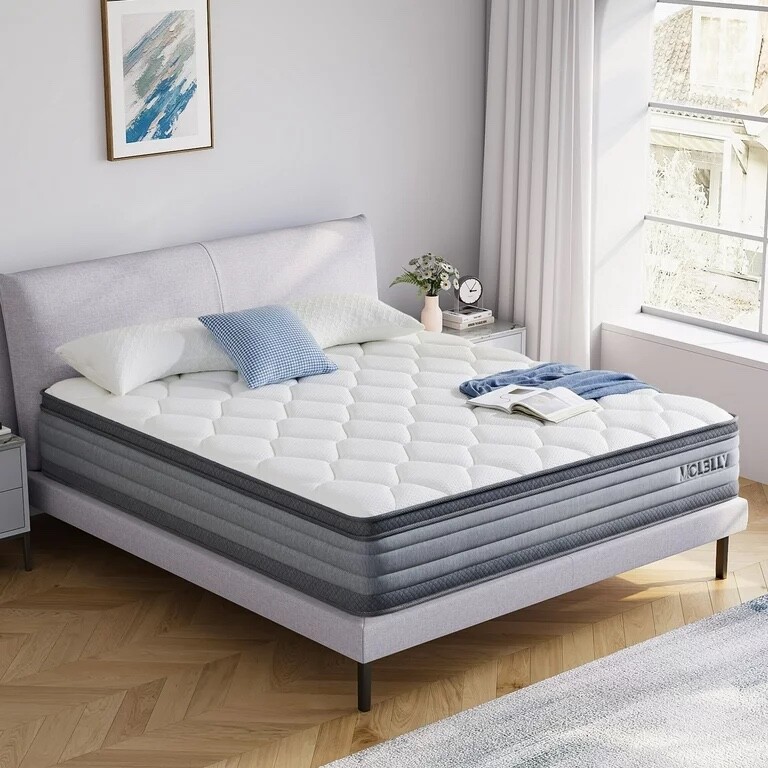 10” Hybrid Gel Memory Foam Twin Mattress by Molblly: Ultimate Comfort