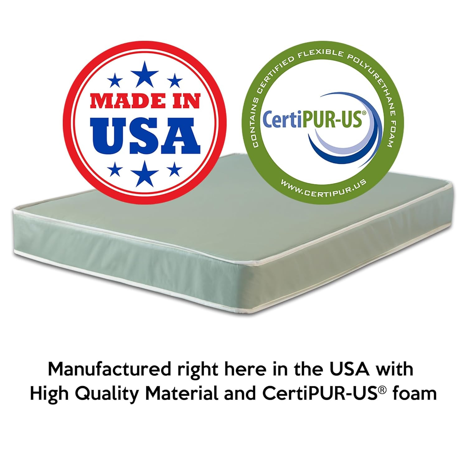 Queen 9-Inch Medium Firm Pocket Coil Mattress – Water-Resistant & Easy Clean