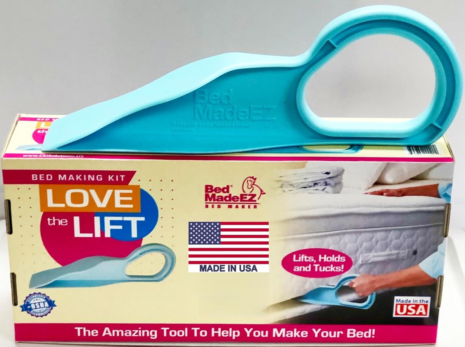 Mattress Lifter Tool for Easy Bed Making | Lifts & Tucks Sheets, Removes Bed Ski