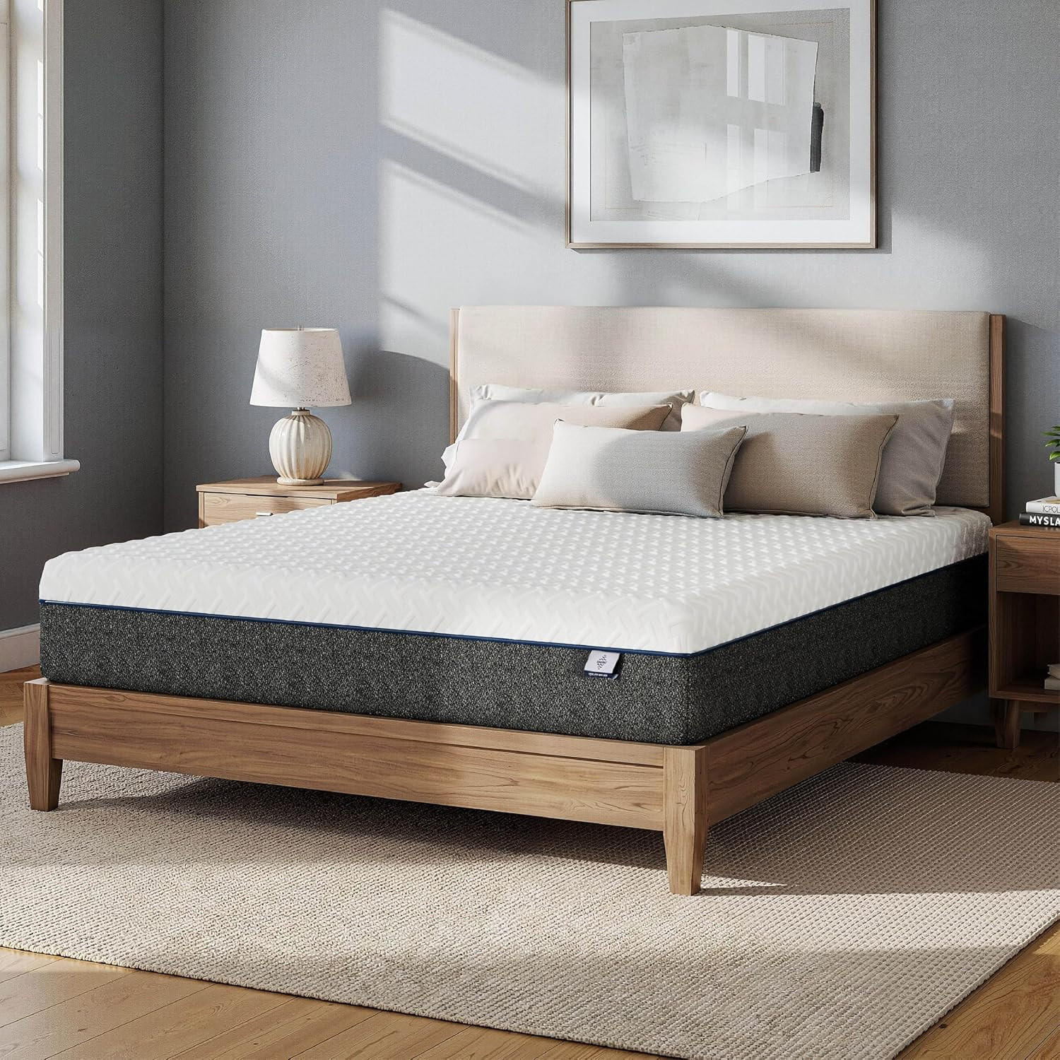 10″ Green Tea Gel Memory Foam Mattress – Medium Firm, CertiPUR-US Certified