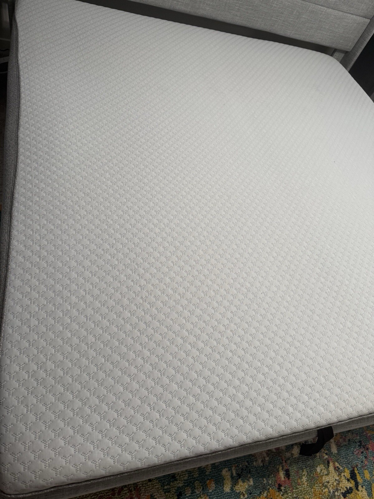 Sleep number smart bed with adjustable firmness (King) on each side