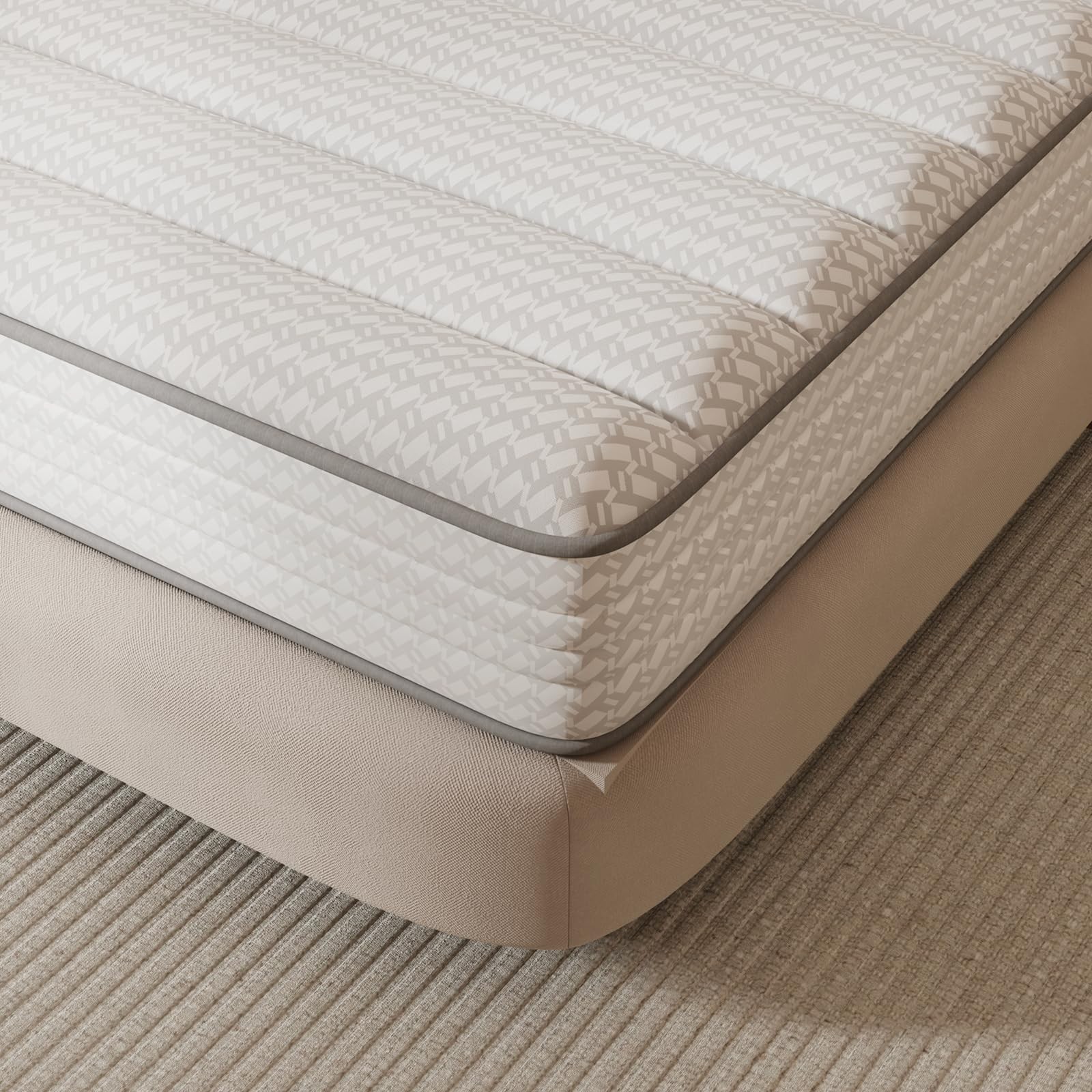 Twin Mattress, 6 Inch Twin Size Mattresses in a Box with Smarts™ Coil for Pre…