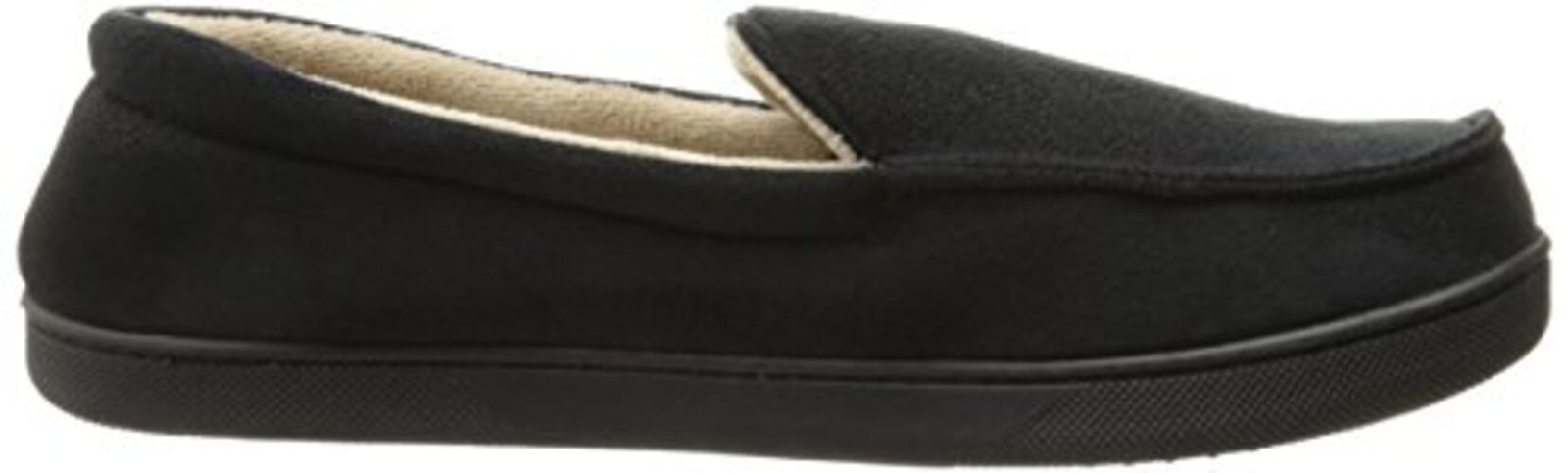 Men’s Moccasin Gel Infused Memory Foam 11 Black