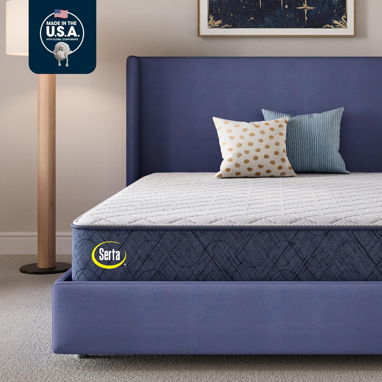 Five Star Tranquility 12″ Firm Queen Mattress – Zoned Support & Cooling