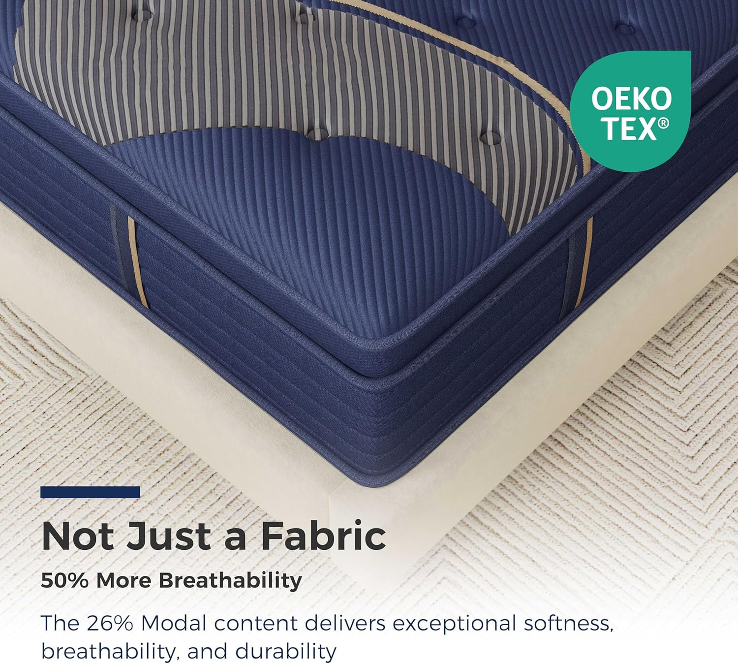 14″ Queen Hybrid Mattress with Cooling Gel, Breathable Cover & Pocket Springs